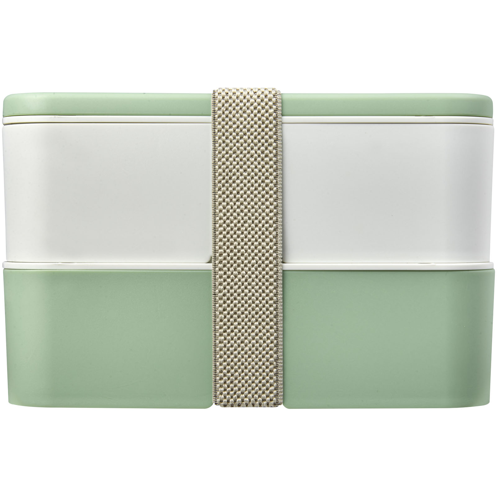MIYO Renew 700+700 ml Doppel-Lunchbox elfenbeinweiß, seaglass green, kieselgrau