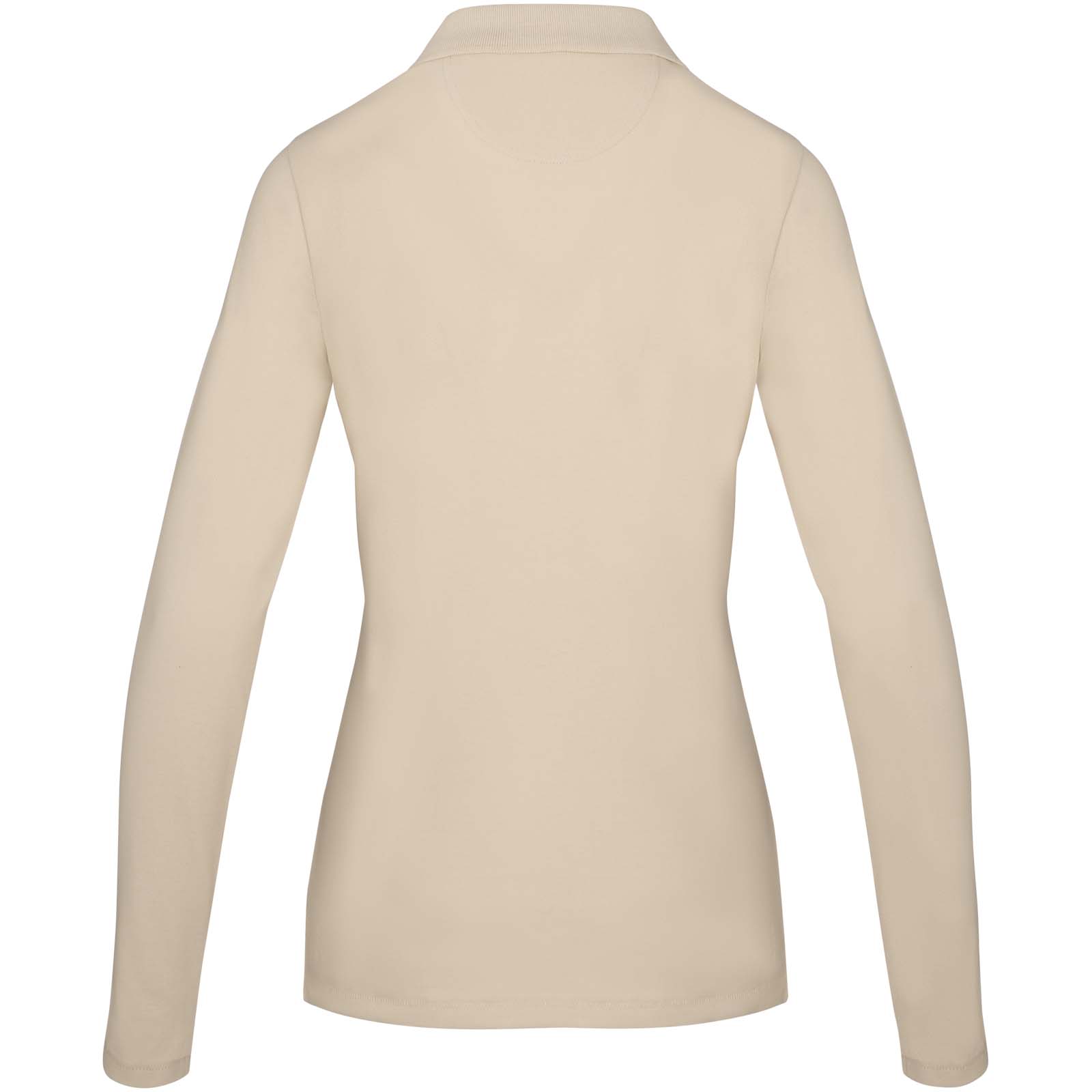 Calgary 180 g/m² Langarm Poloshirt für Damen sandstone