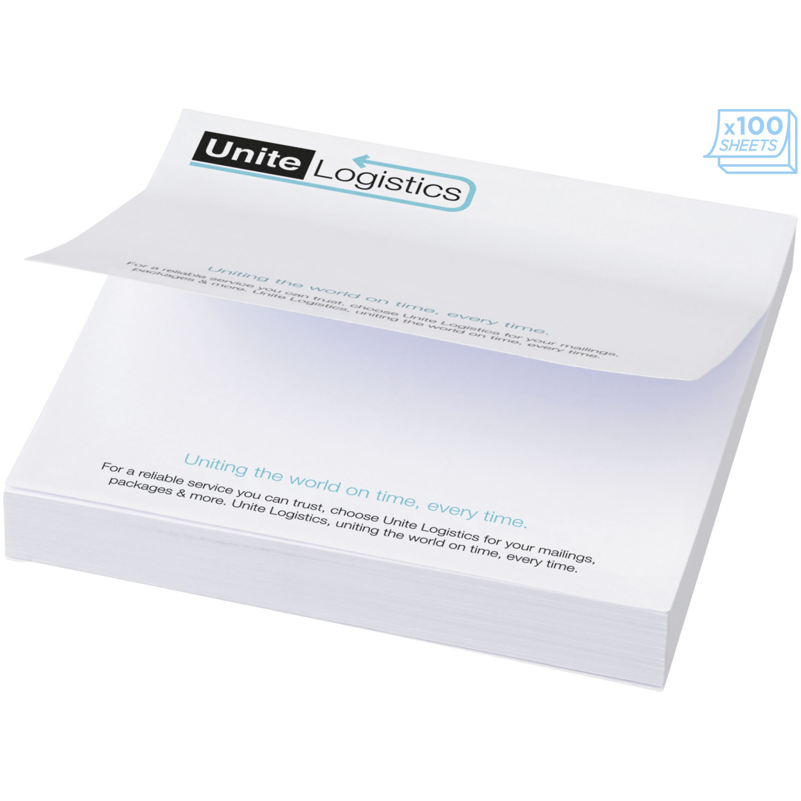 Sticky-Mate® Haftnotizen 100 x 100 mm weiss