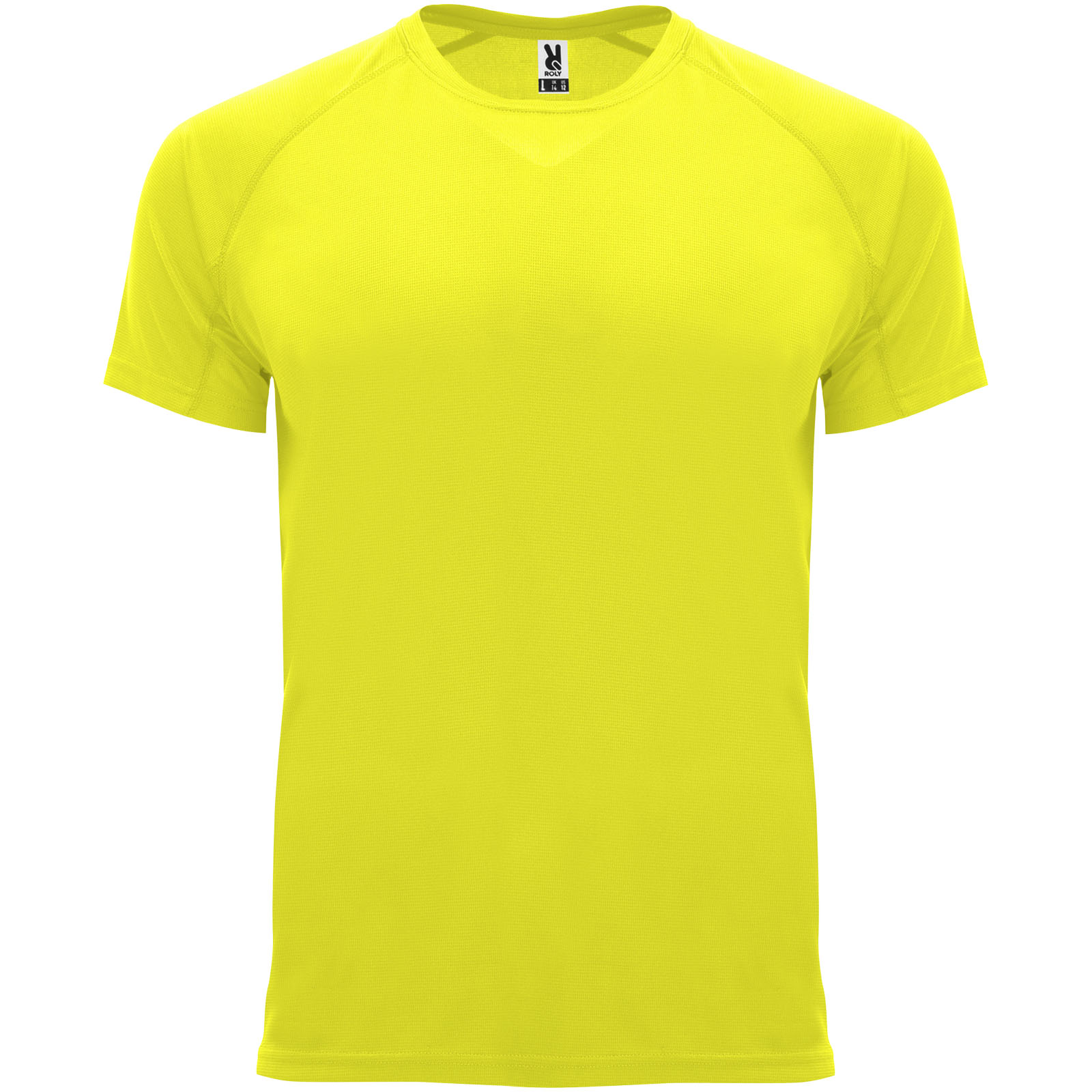 Bahrain 135 g/m² Sport T-Shirt für Herren fluorgelb
