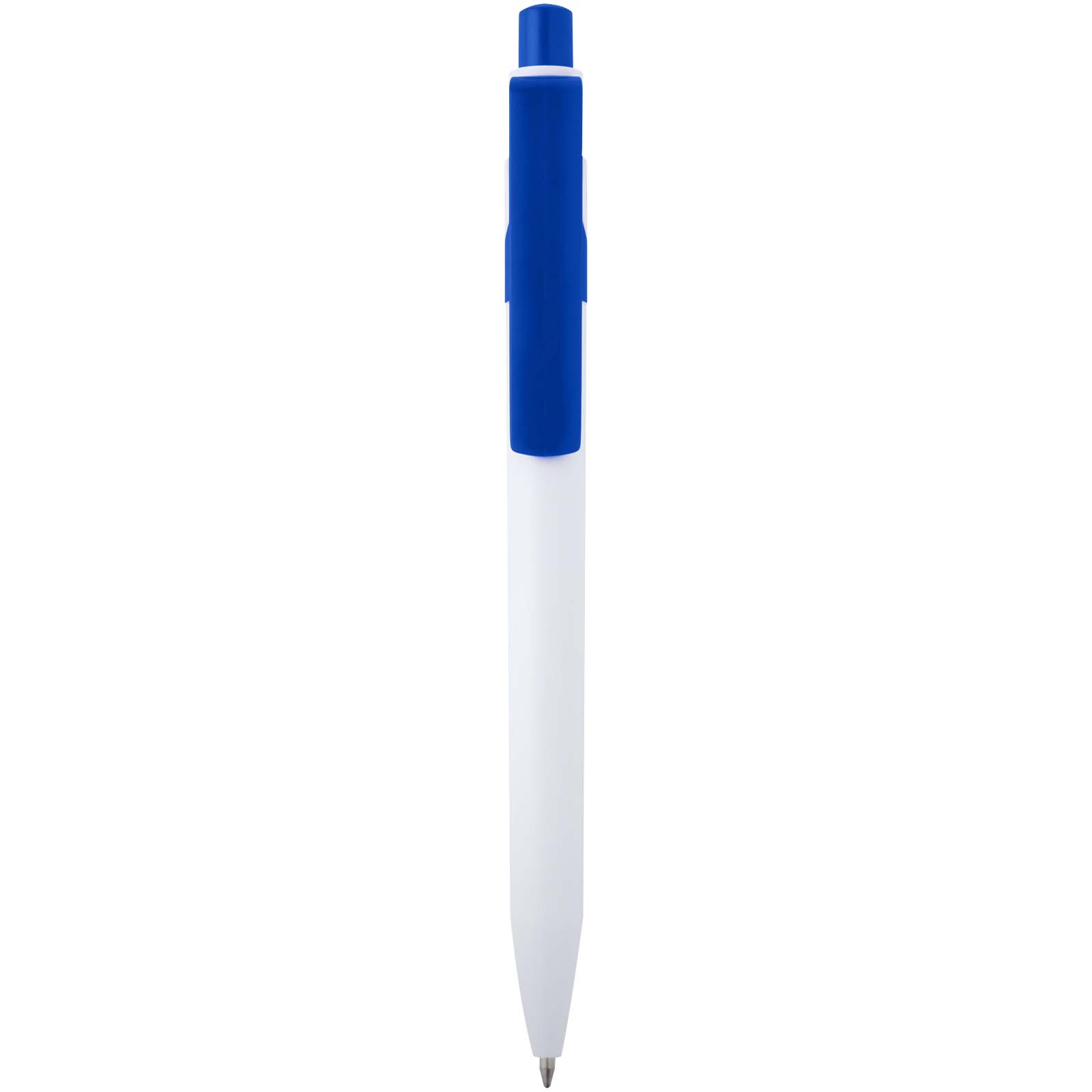 Unica Kugelschreiber aus recyceltem Kunststoff (blaue Mine) royalblau