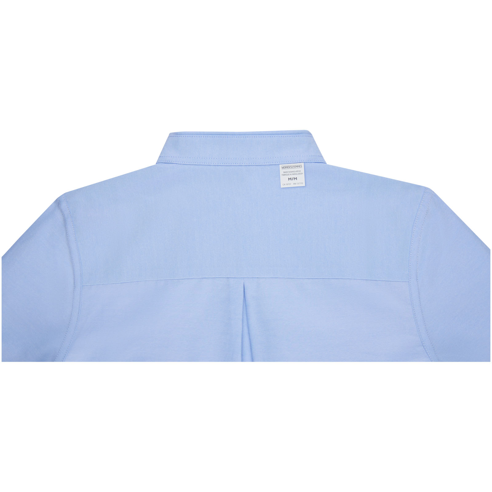 Pollux 130 g/m² Damenbluse mit langen Ärmeln hellblau