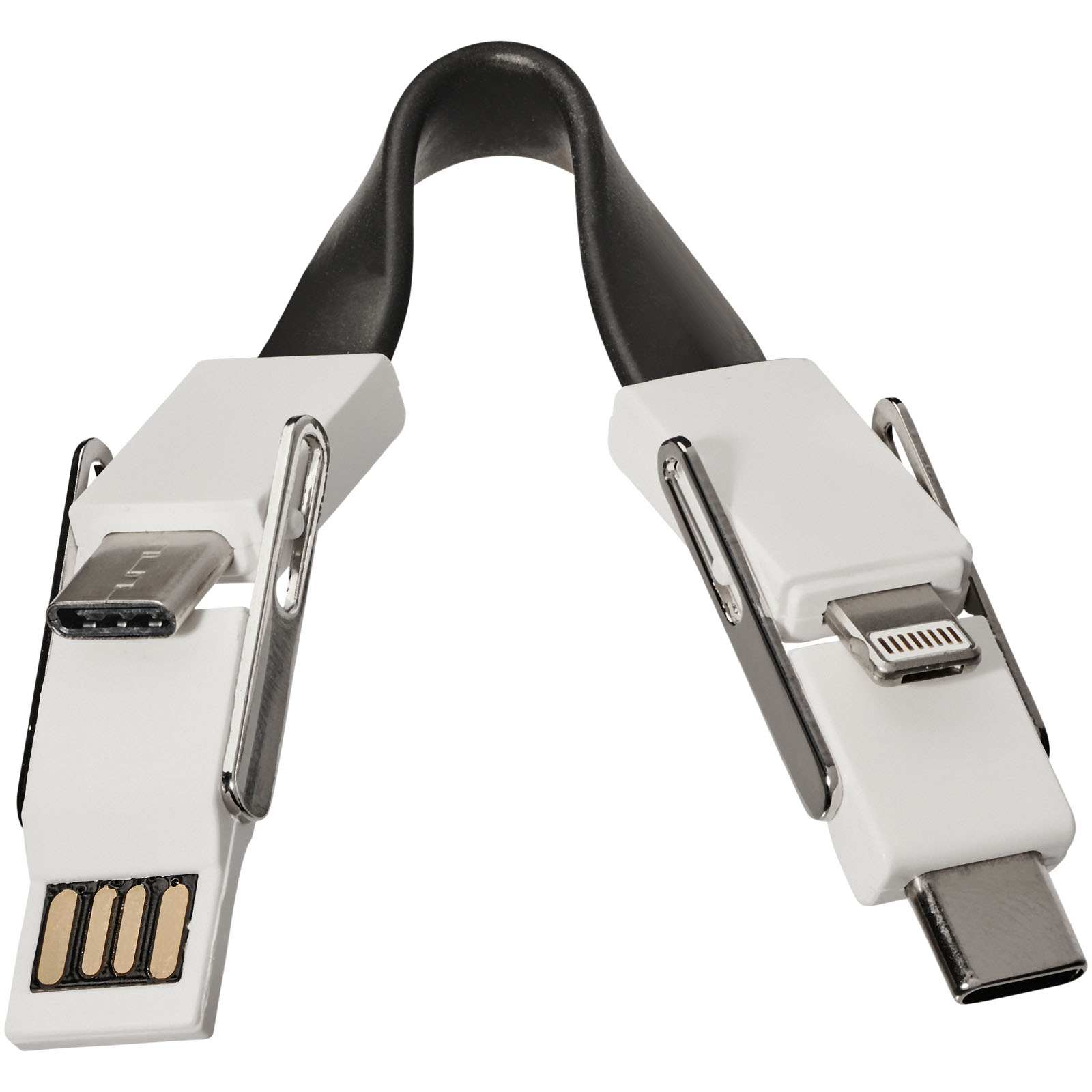 One 4-in-1 Kabel schwarz