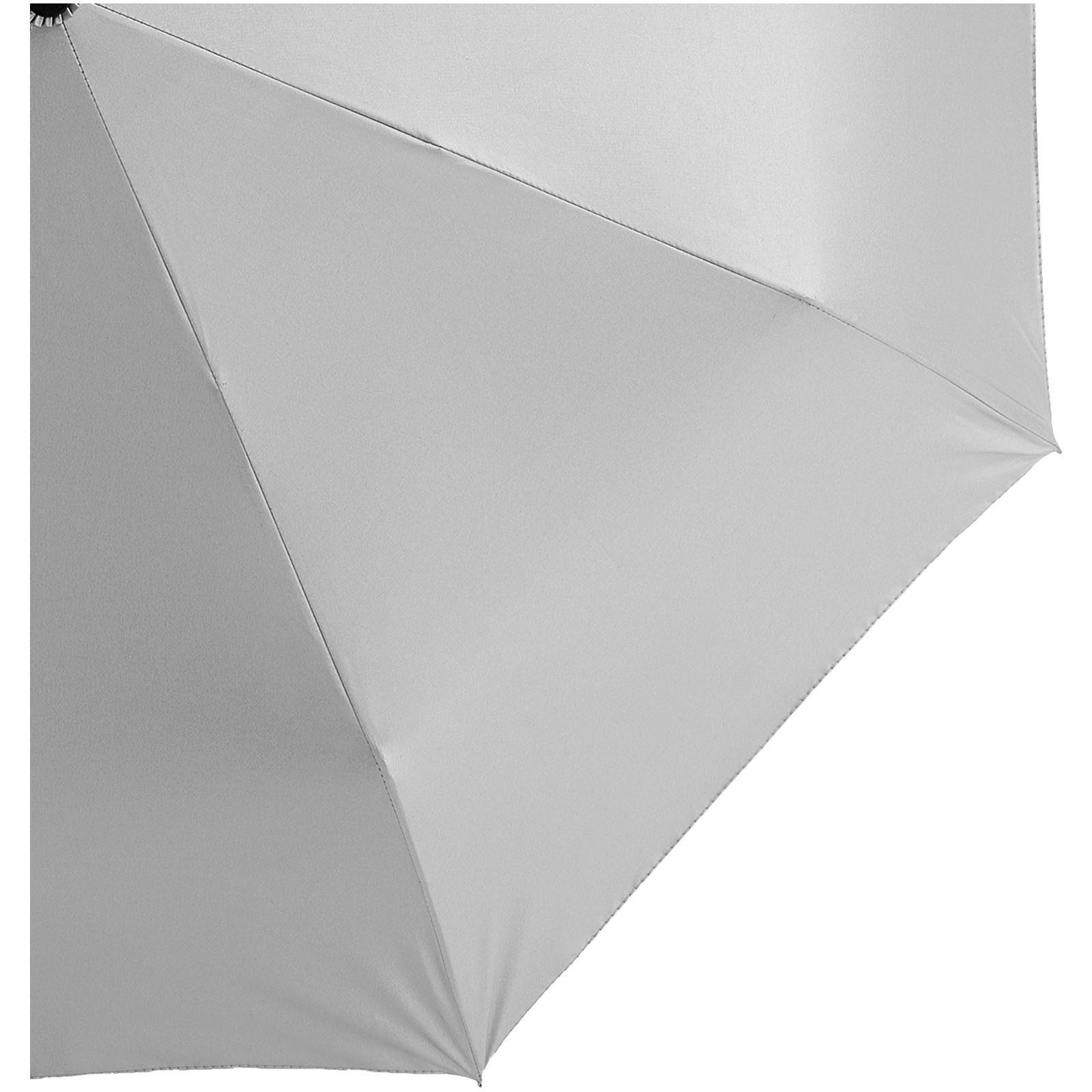 Alex 21,5" Vollautomatik Kompaktregenschirm silber, schwarz