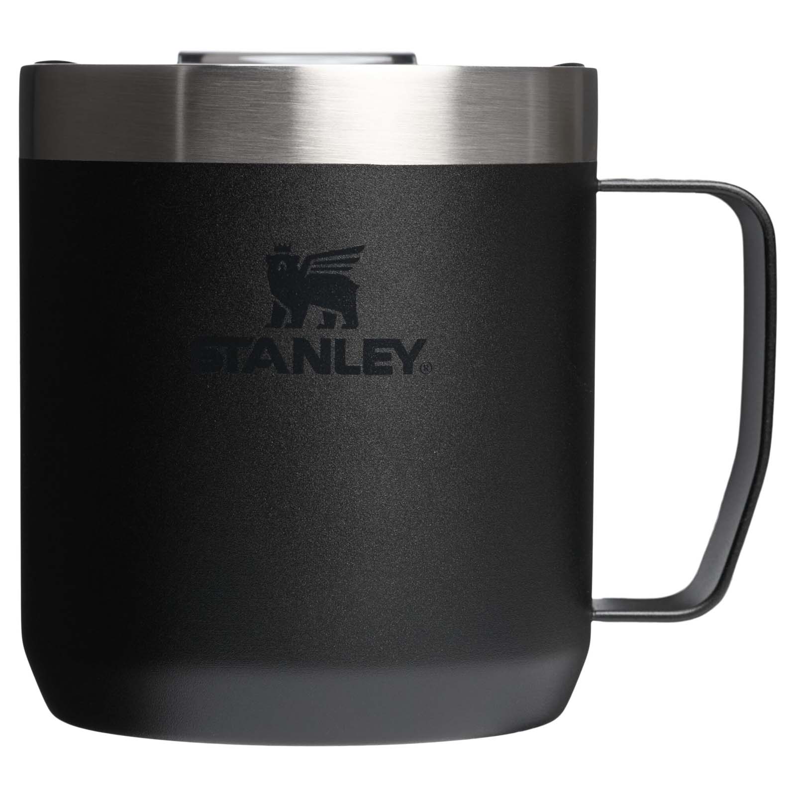 Stanley Everyday 350 ml Cam Becher aus Edelstahl schwarz