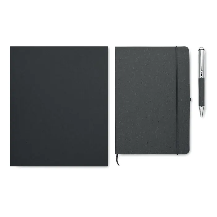 Set mit Notizbuch