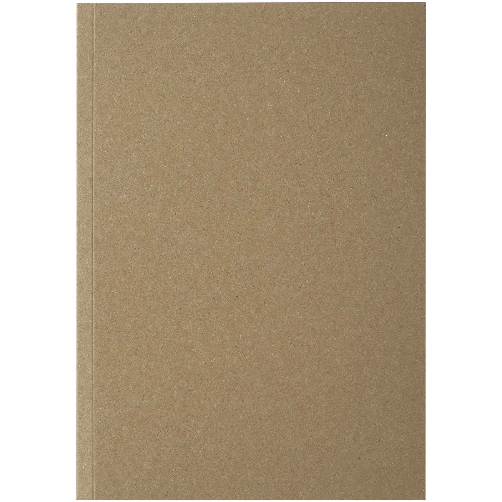 Novella Austen Kraft A5 Softcover Notizbuch aus recyceltem papier – 50 Blatt natur