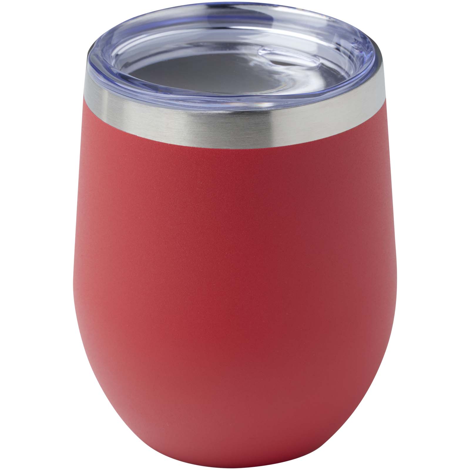 Corzo 350 ml RCS-zertifizierter Kupfer-Vakuum Isolierbecher aus recyceltem Edelstahl rot