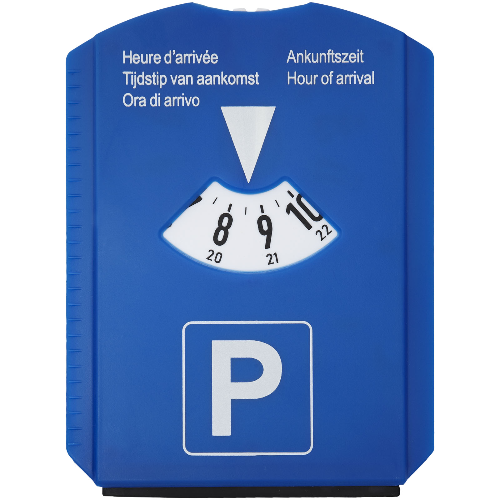 Spot 5-in-1 Parkscheibe blau
