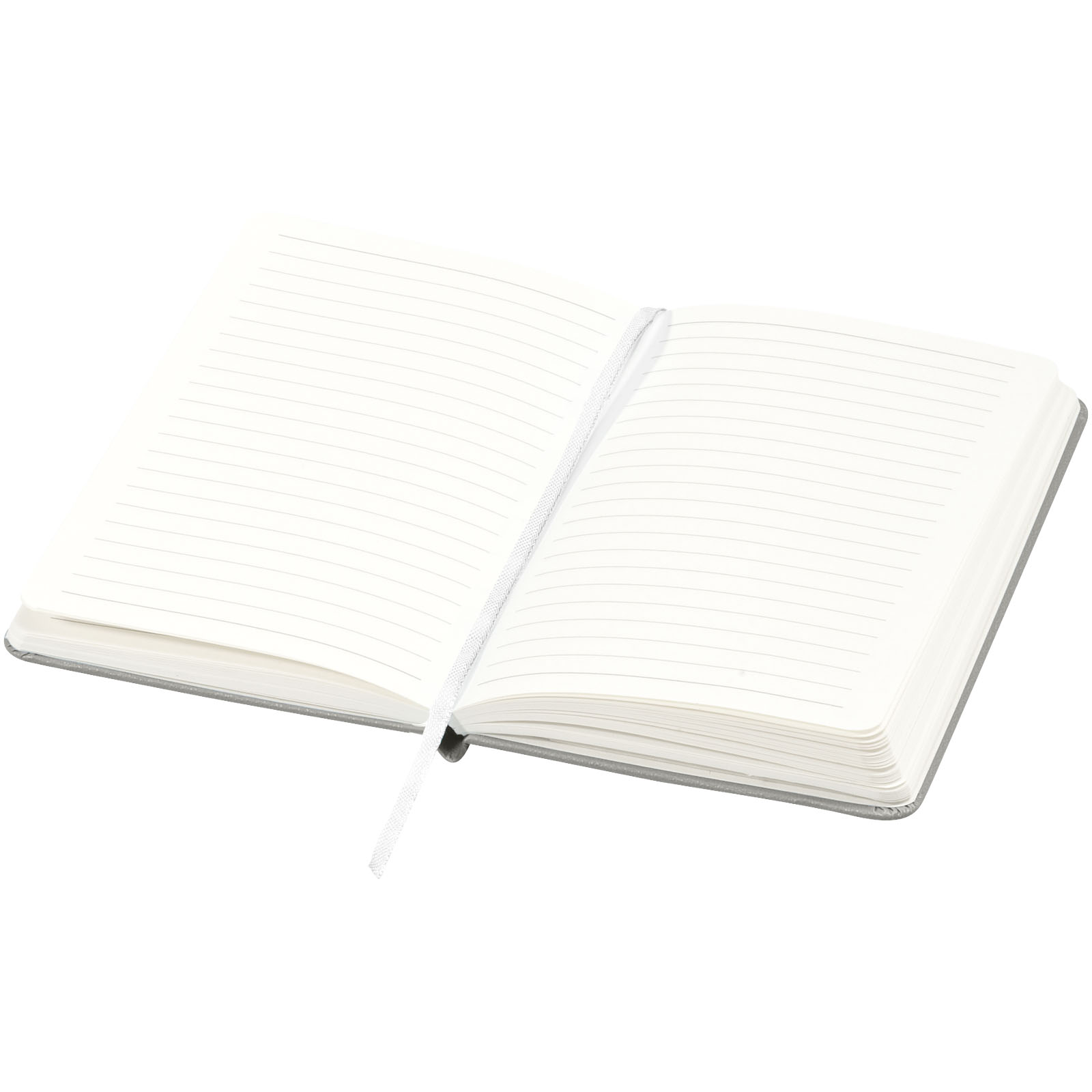 Classic A5 Hard Cover Notizbuch silber