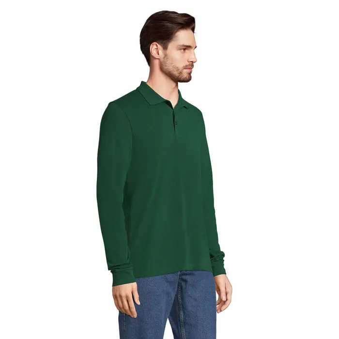 Unisex-Langarm-Poloshirt 200 Prime