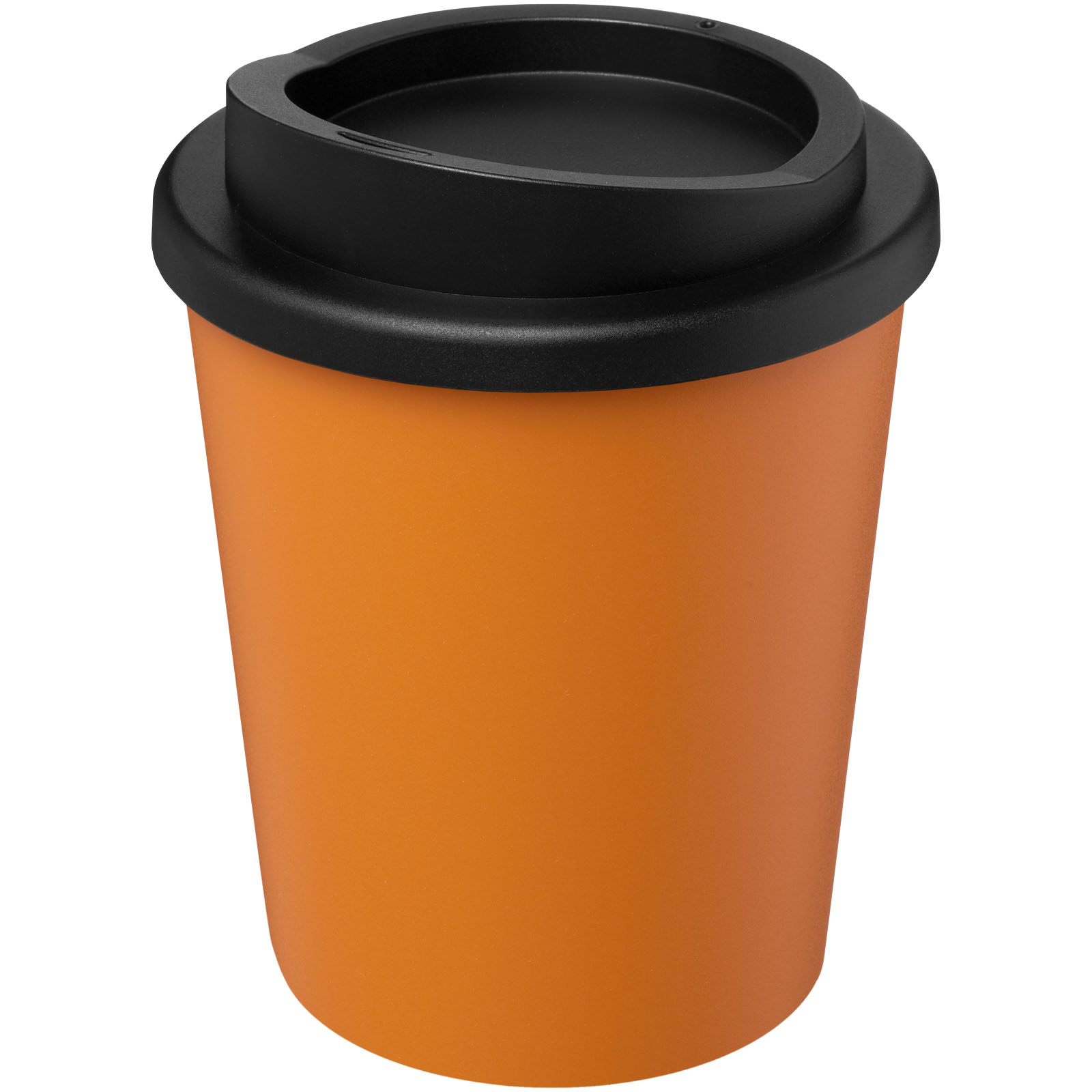 Americano® Espresso 250 ml recycelter Isolierbecher orange, schwarz