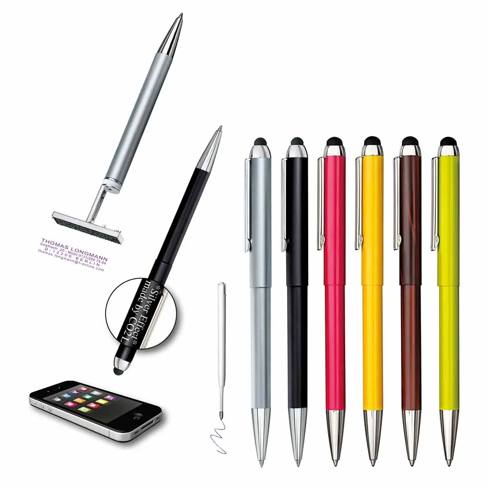 Stempelschreiber - Stamp&Touch Pen - 3 in 1