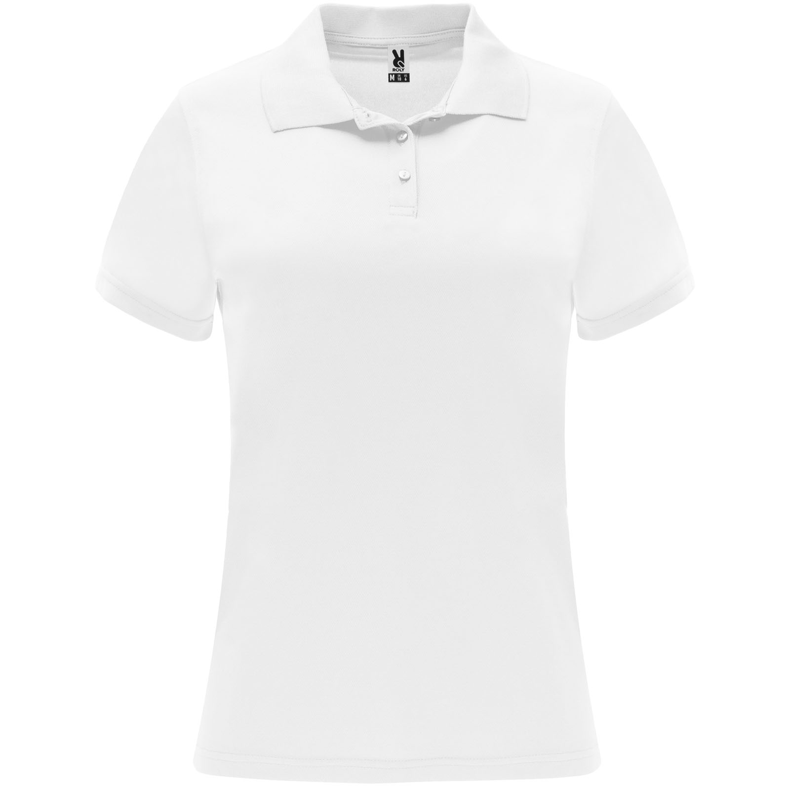 Monzha 150 g/m² Sport Poloshirt für Damen weiss