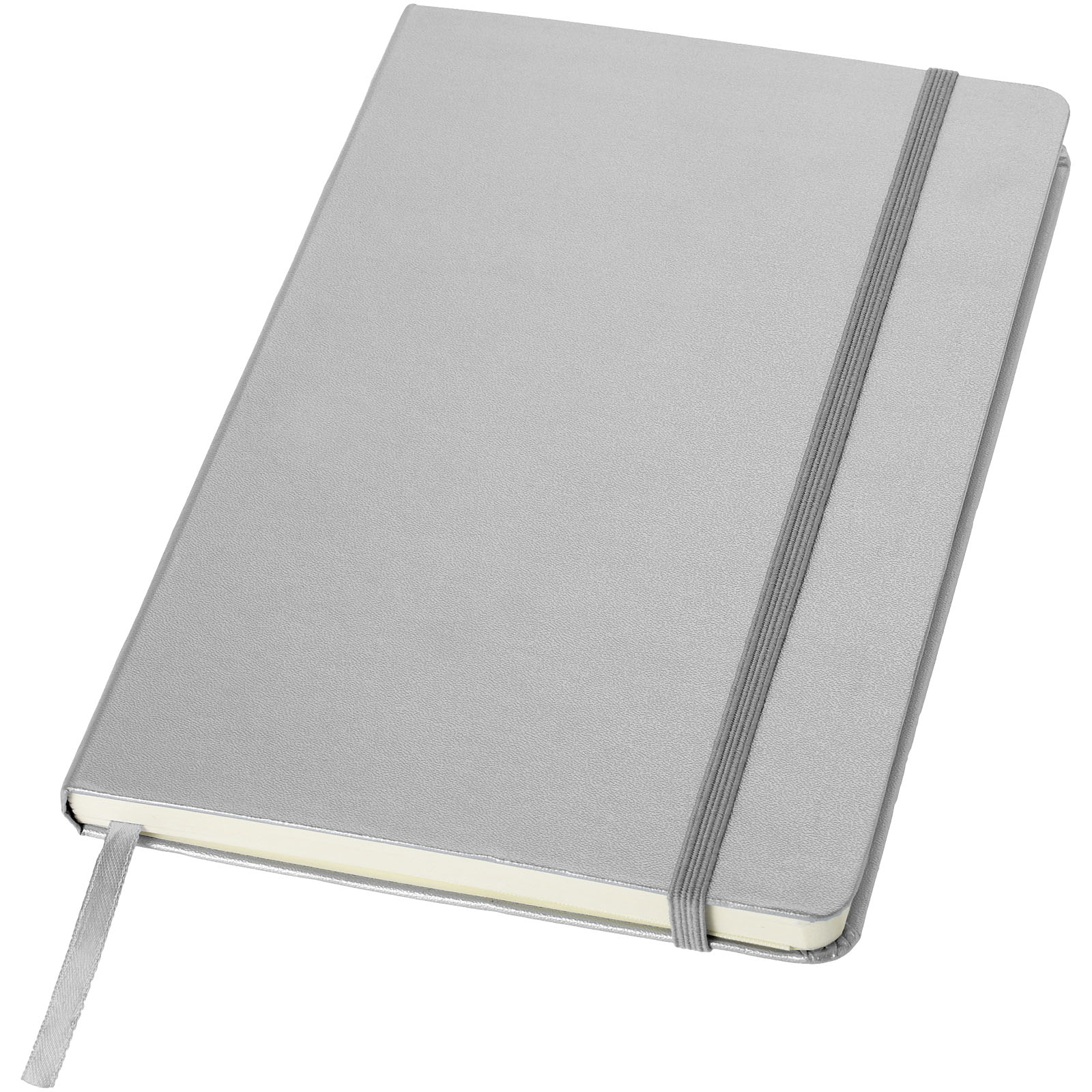 Classic A5 Hard Cover Notizbuch silber