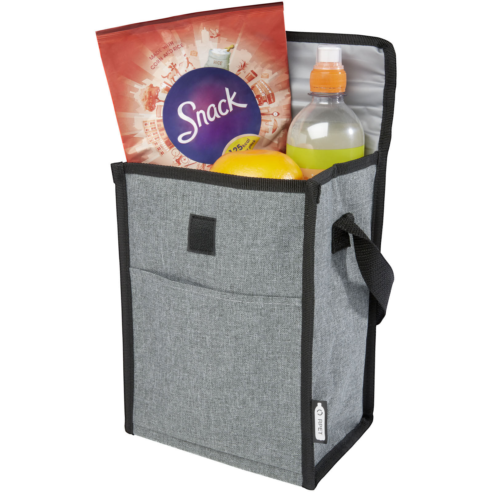 Reclaim GRS rPET Kühltasche für 4 Dosen 5L heather grau
