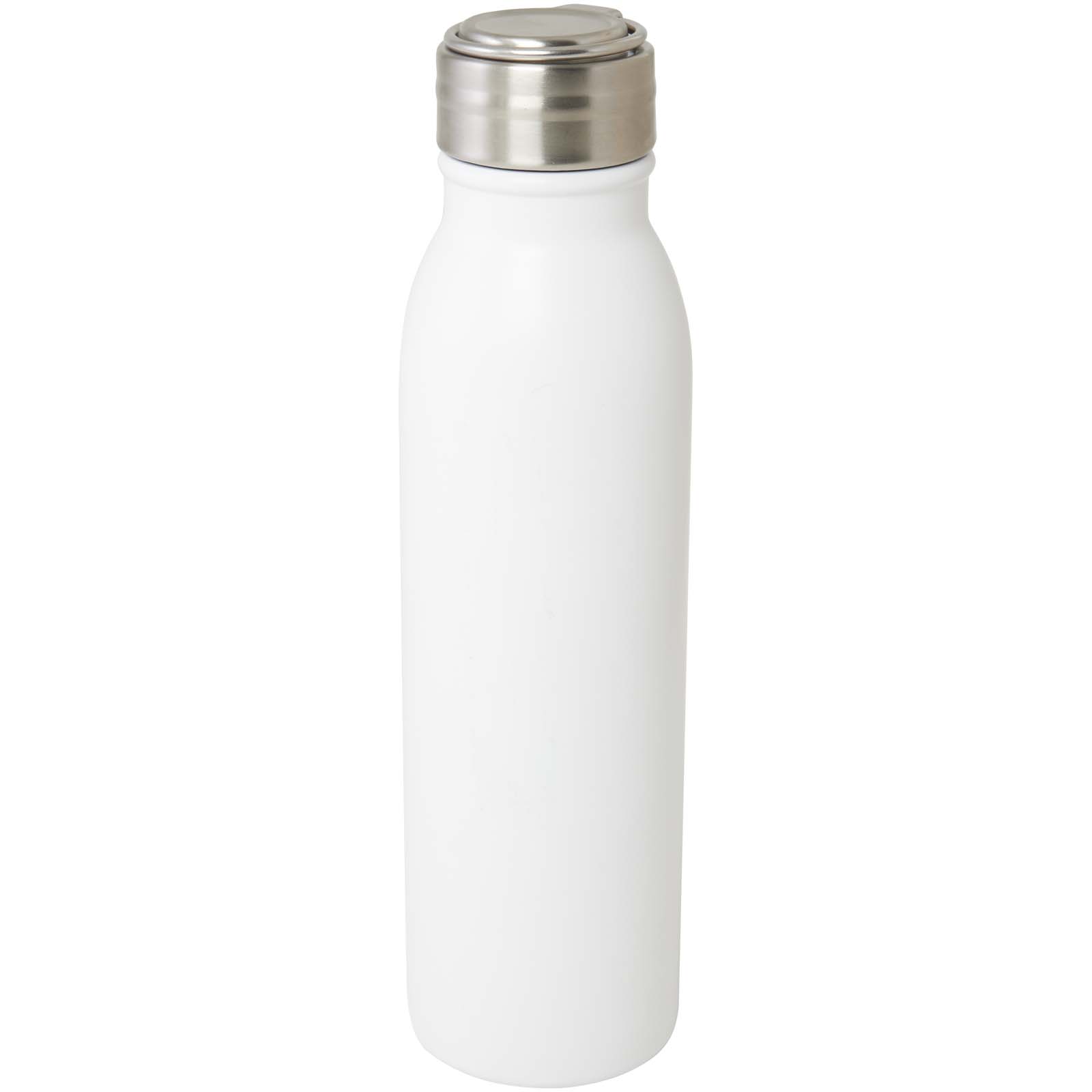 Harper 720 ml RCS-zertifizierte Sportflasche aus Edelstahl mit Metallschlaufe weiss