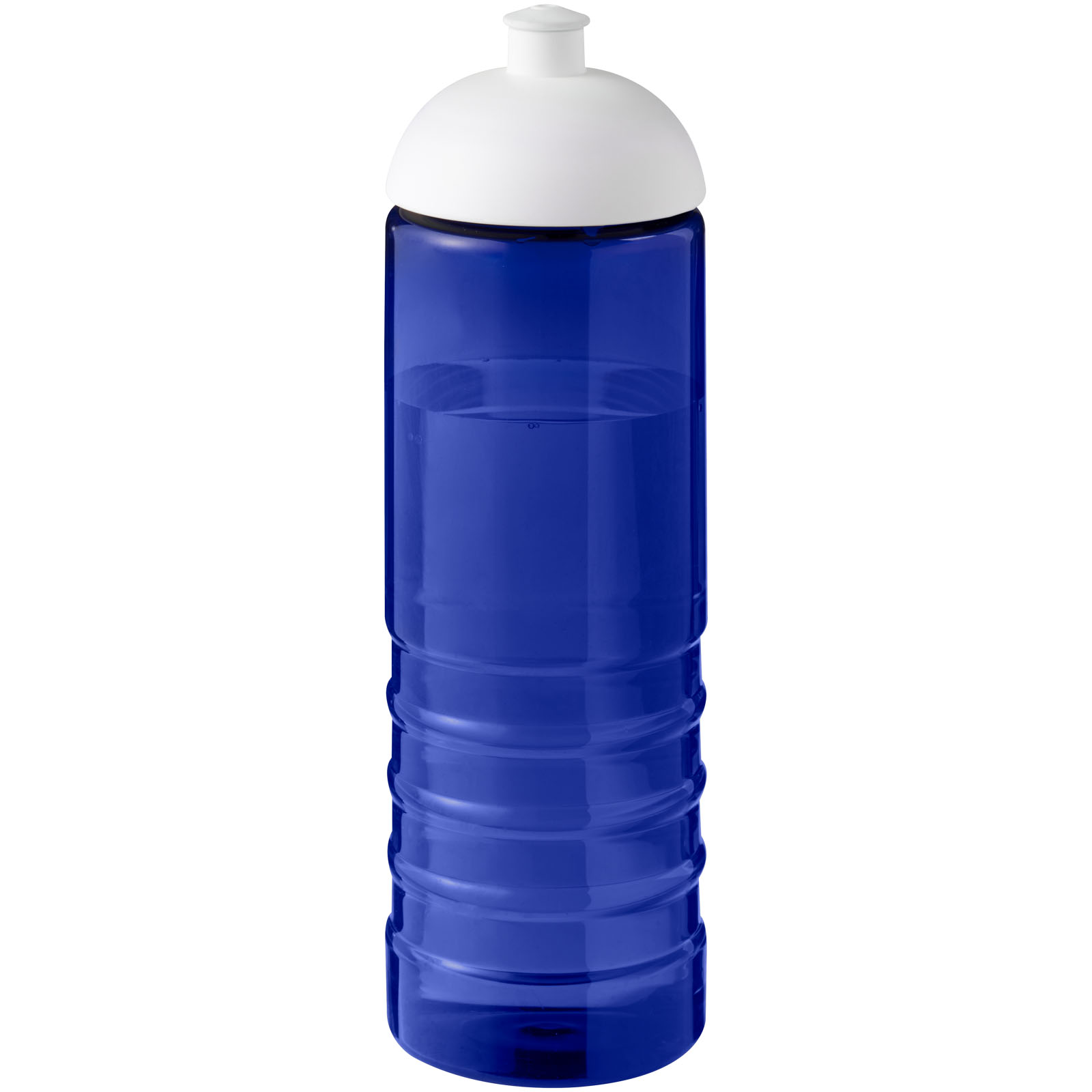 H2O Active® Eco Treble 750 ml Sportflasche mit Stülpdeckel blau, weiss