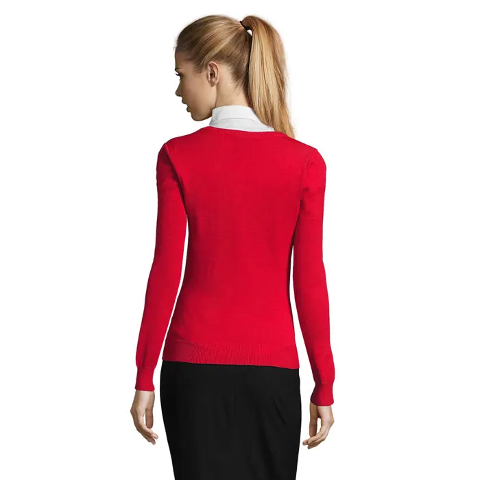 Damen-Pullover mit V-Ausschnitt Galaxy