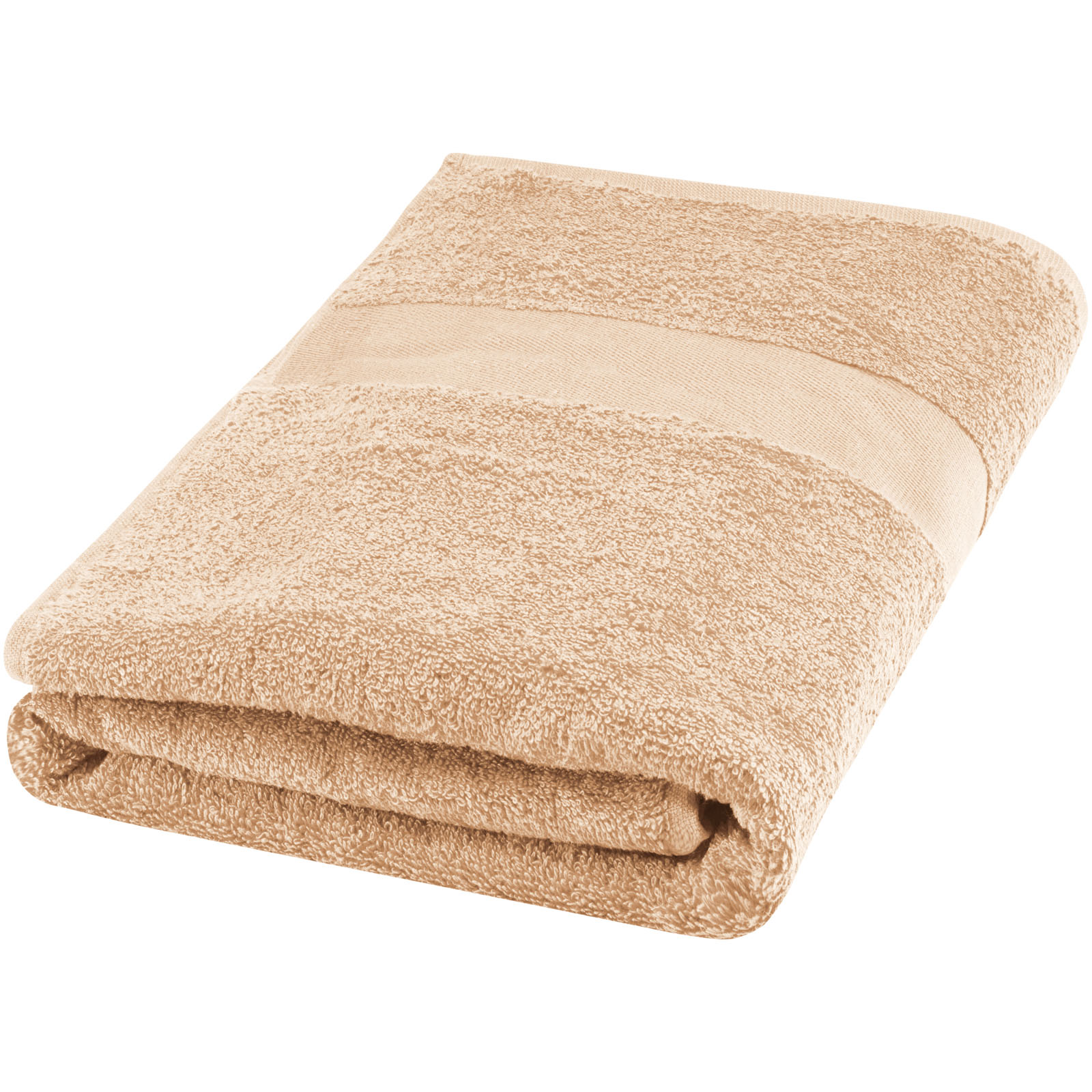 Amelia 450 g/m² Baumwollhandtuch 70 x 140 cm beige