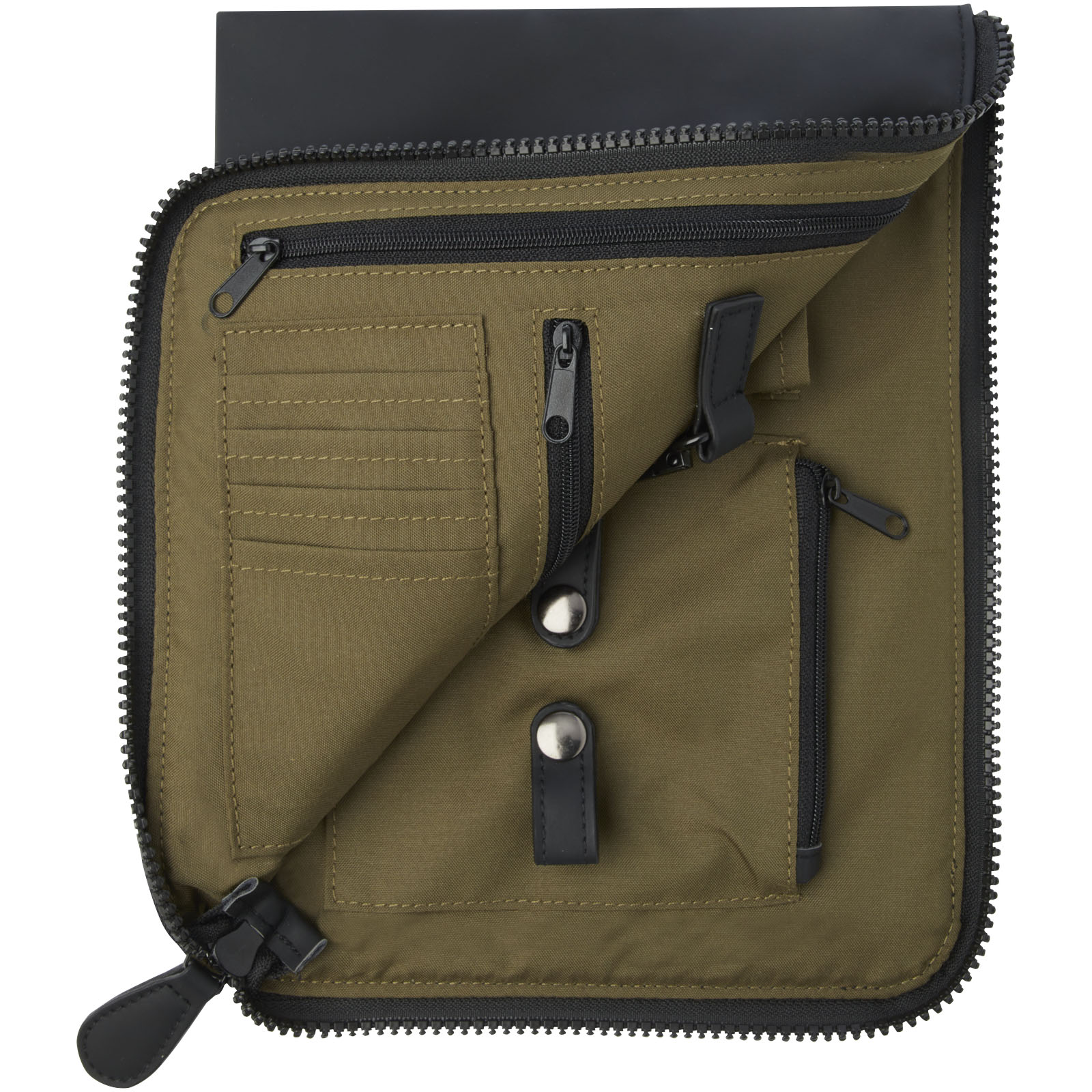 Turner GRS recycelte Organizer-Tasche schwarz