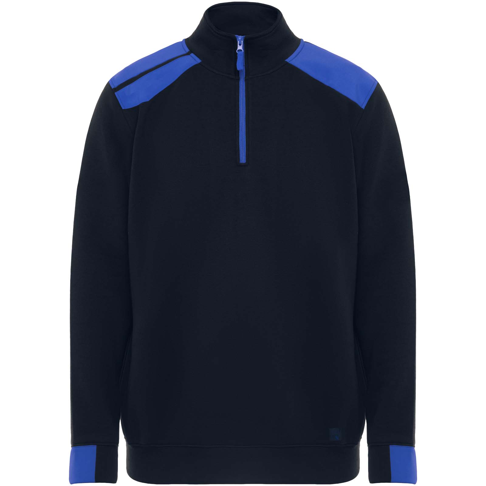 Maverick Pullover für Herren mit halbem Reißverschluss, 280 g/m2 marineblau, royalblau