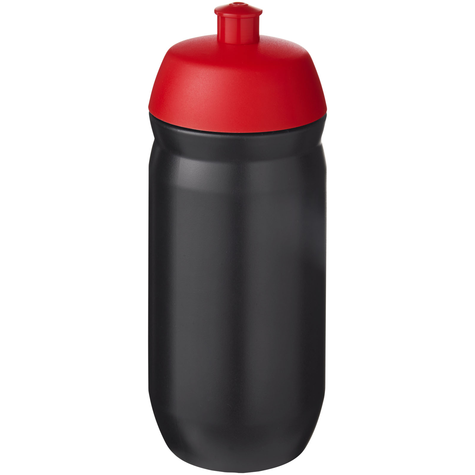 HydroFlex™ 500 ml Squeezy Sportflasche rot, schwarz