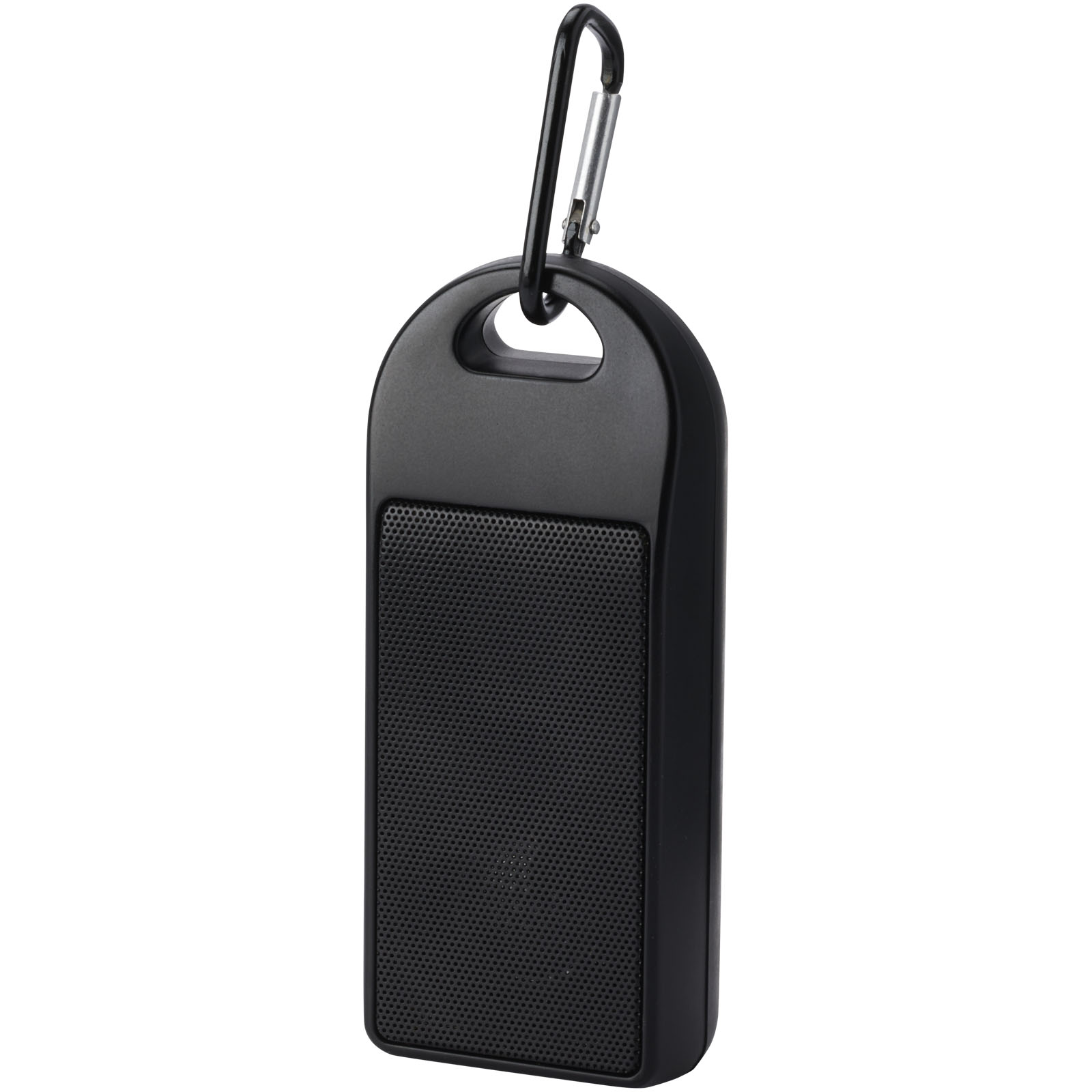 Omni 3 W IPX4 Bluetooth®-Lautsprecher aus recyceltem RCS Kunststoff schwarz