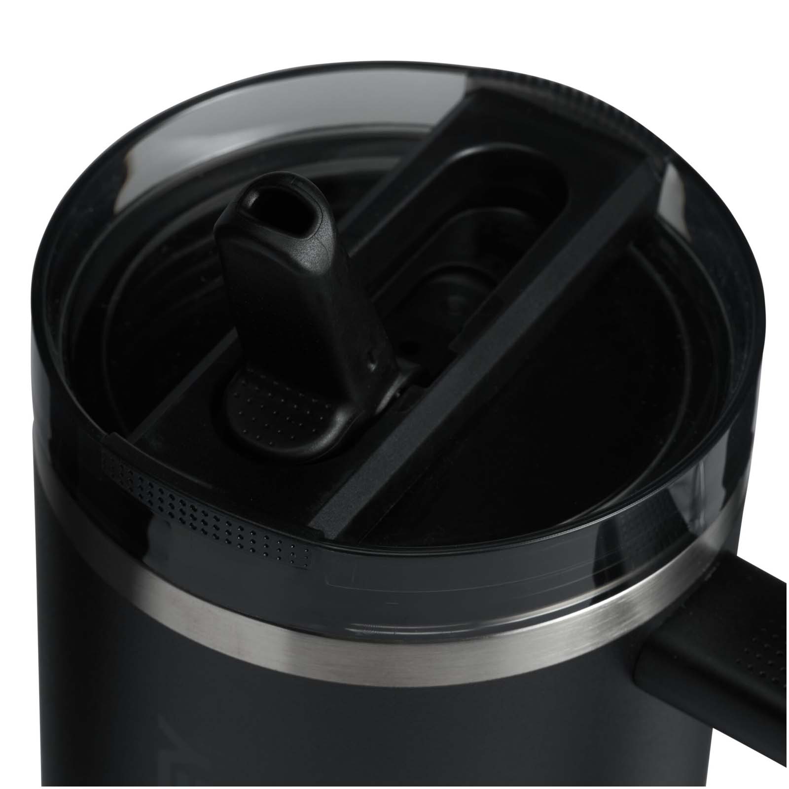 Stanley Quencher® ProTour 1180 ml Thermobecher aus recyceltem Edelstahl mit Flip Strohhalm schwarz