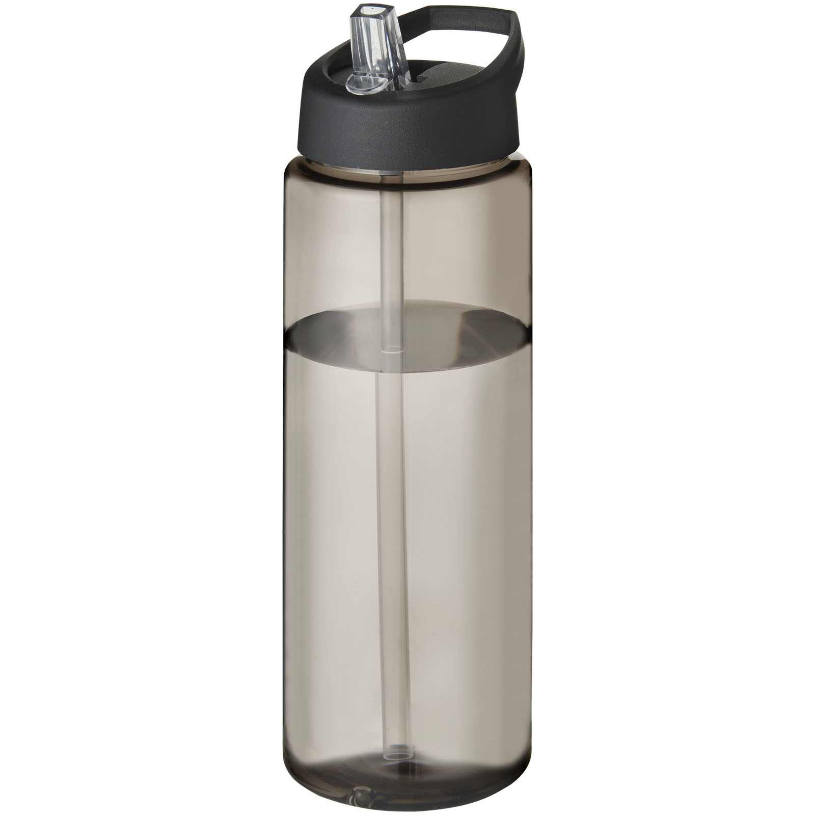 H2O Active® Vibe 850 ml Sportflasche mit Ausgussdeckel charcoal, schwarz