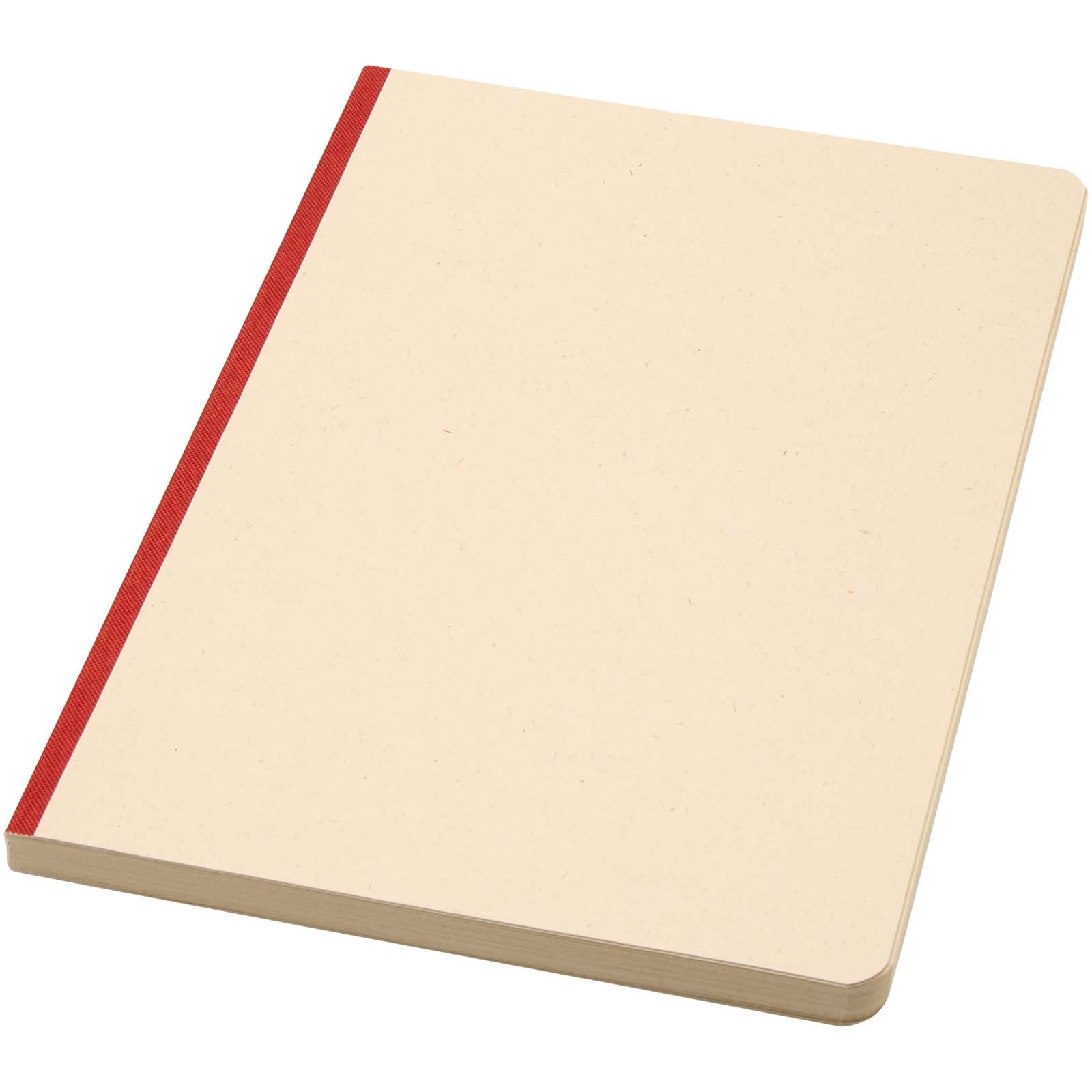 Liliana A5 Zuckerrohr und RPET Softcover Notizbuch ziegelstein