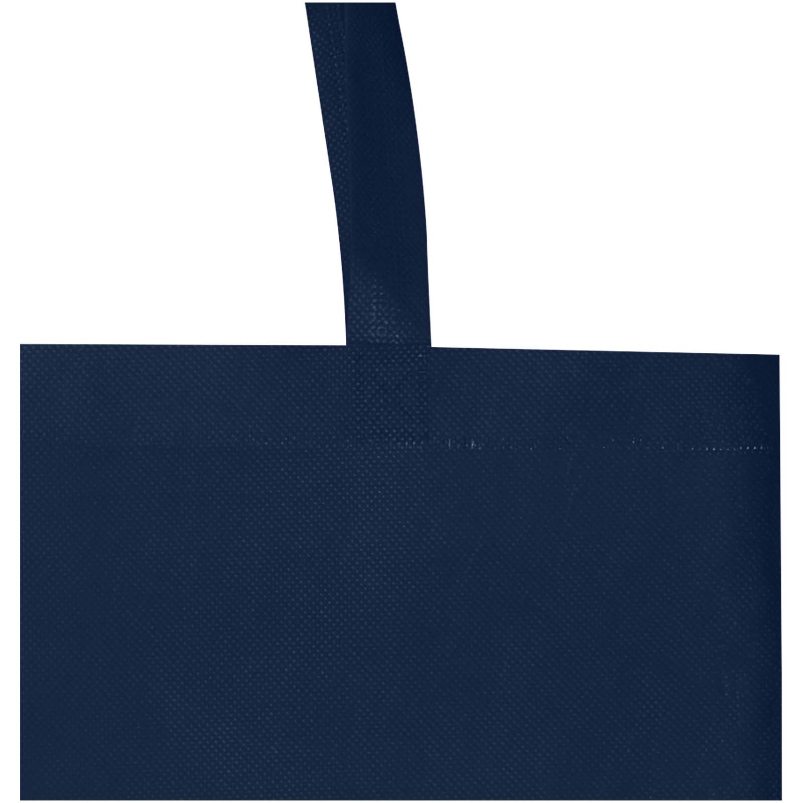 EcoSeal GRS-recycelte Nonwoven Tragetasche mit Zeitenfalten 12 L navy