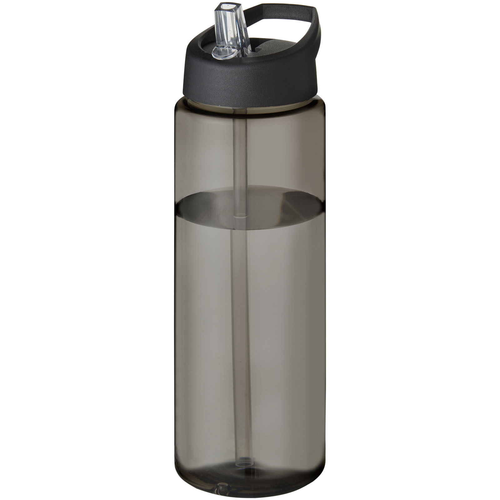 H2O Active® Eco Vibe 850 ml Sportflasche mit Ausgussdeckel kohle, schwarz