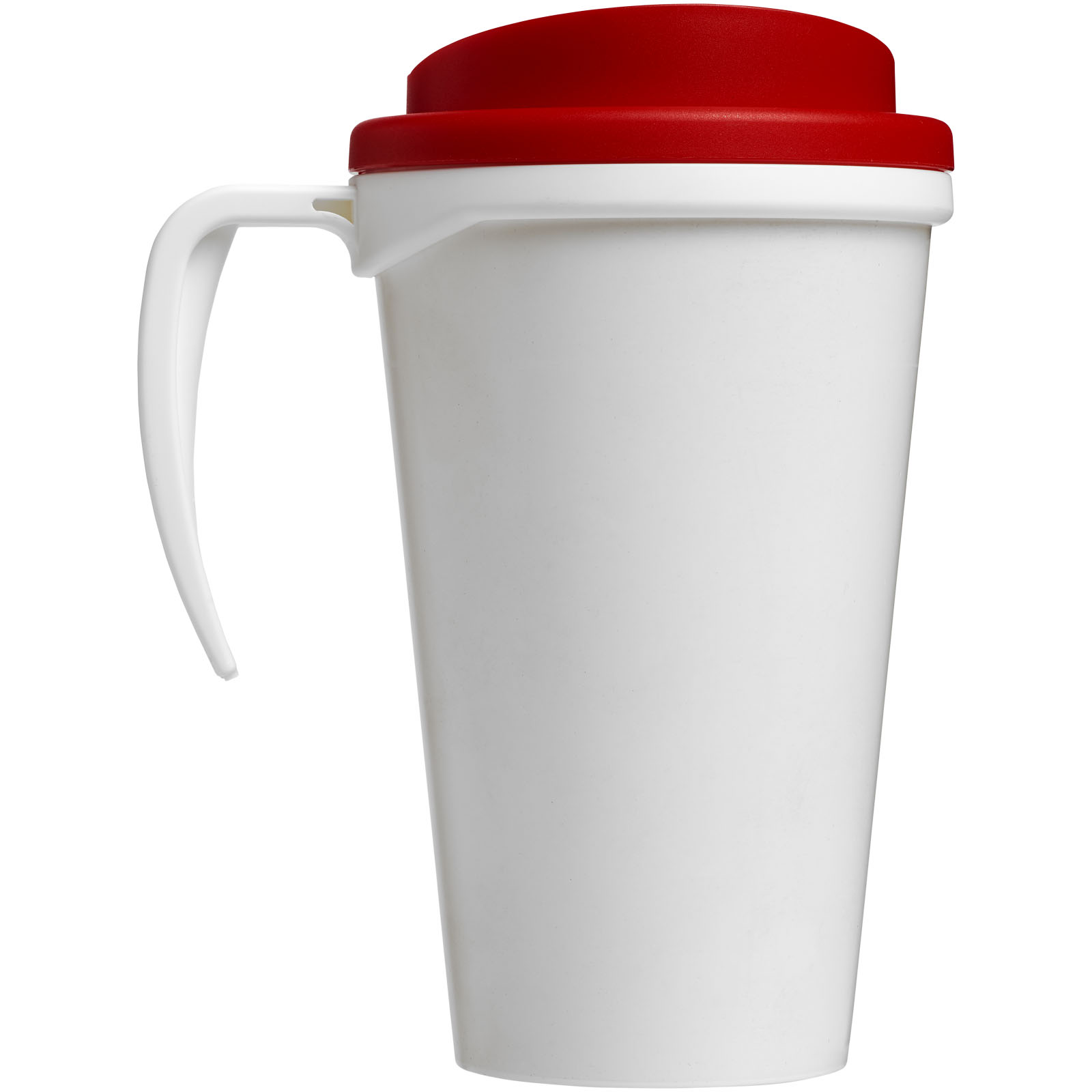 Brite-Ameriano® Grande 350 ml Isolierbecher weiss, rot