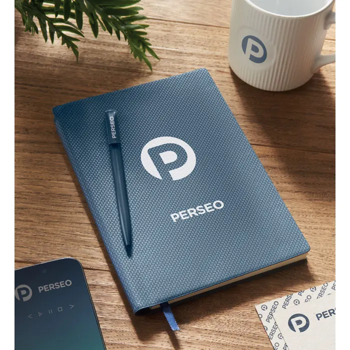 DIN A5 PU Notizbuch mit Stift