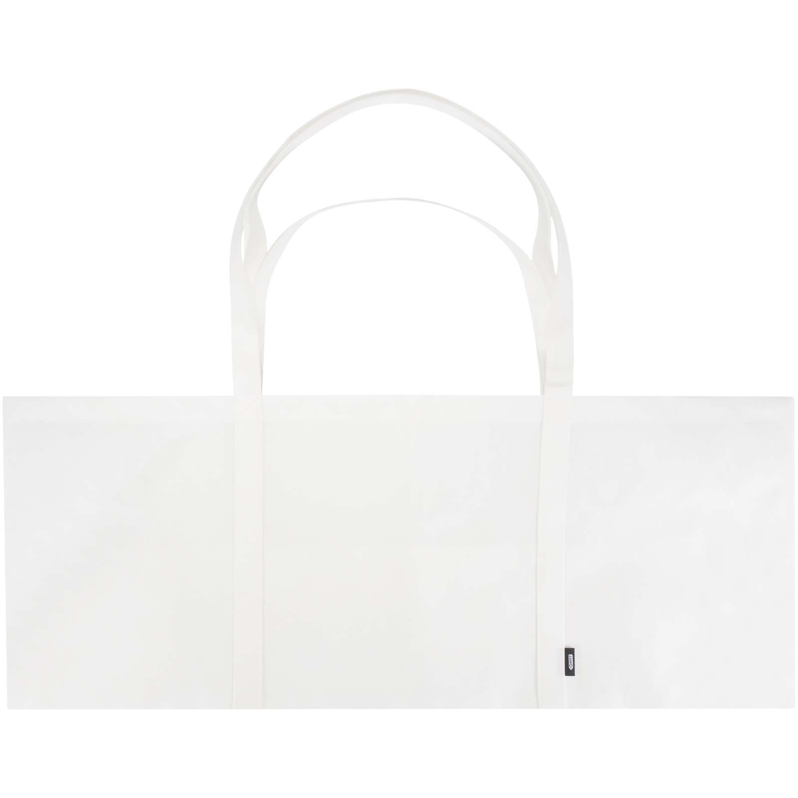 Jumbo Extra große Tragetasche aus recyceltem GRS Non Woven 65 L weiss
