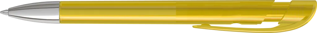 YES transparent SI Druckkugelschreiber