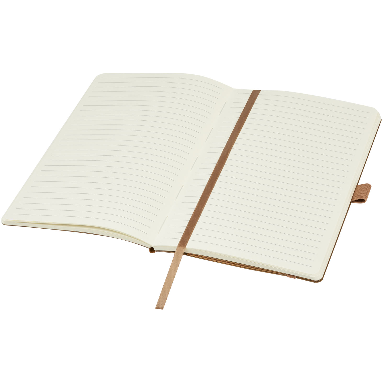 Kilau Notizbuch aus recyceltem Leder natur
