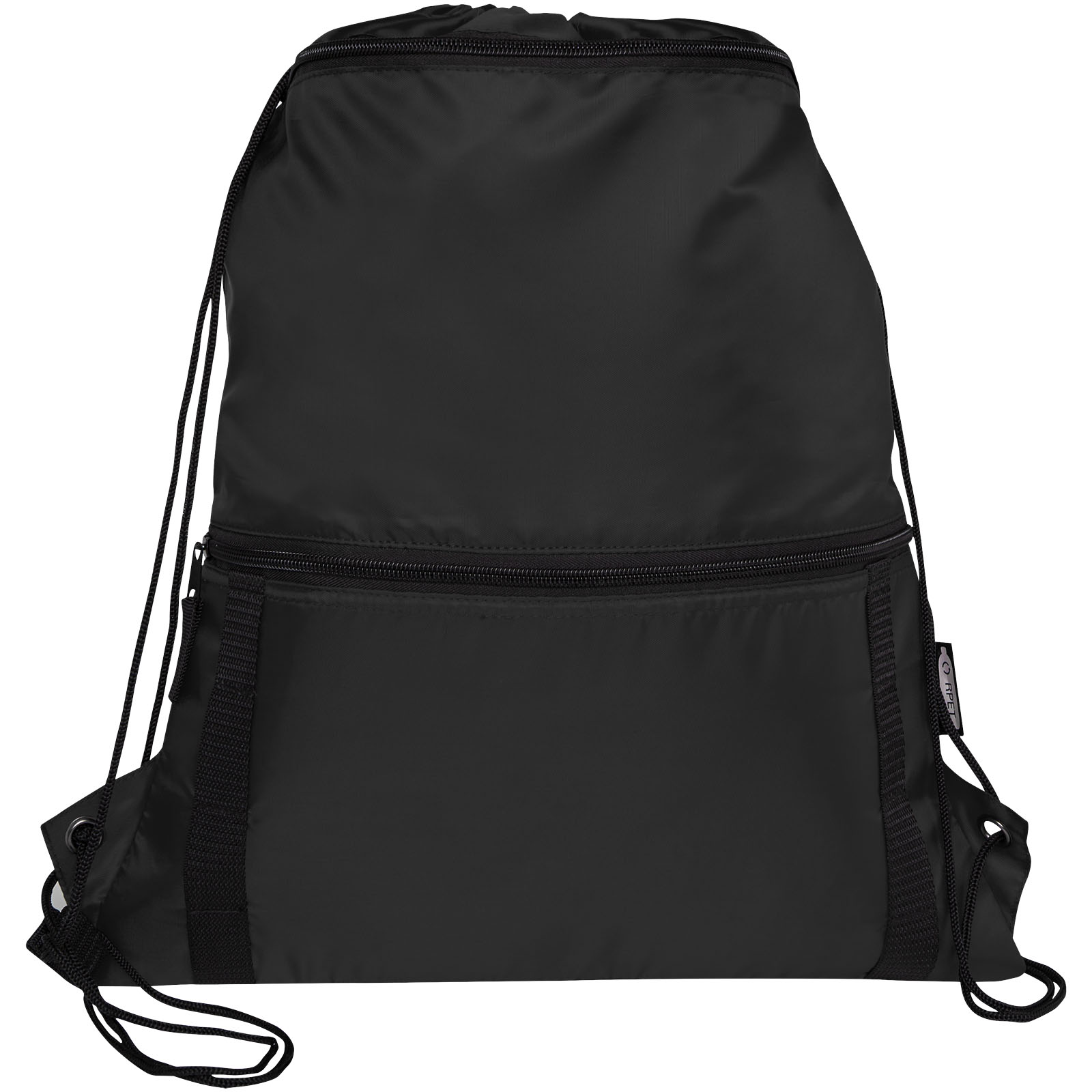Adventure recycelte isolierter Sportbeutel 9L schwarz