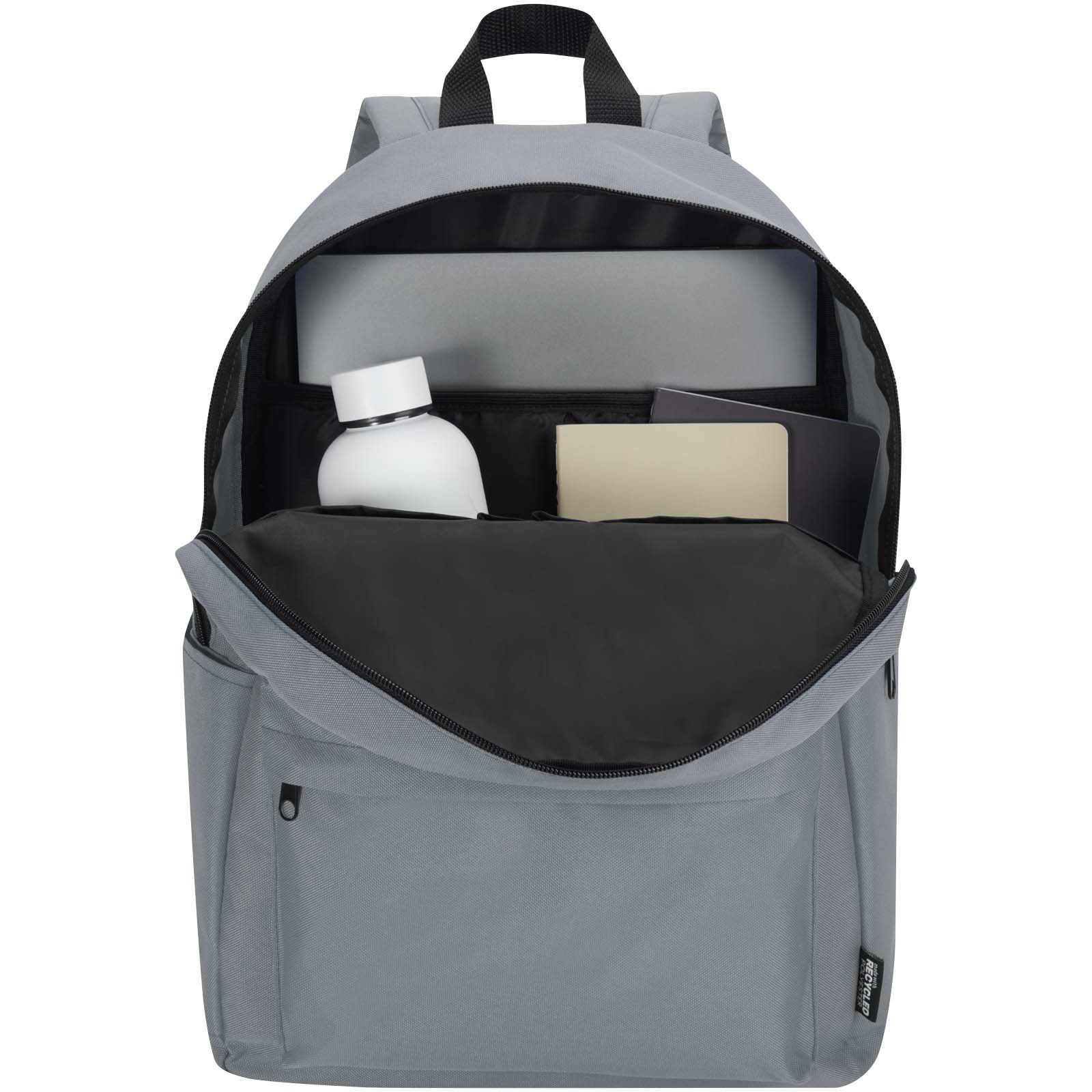 Byron 14" GRS-recycelter City Laptop Rucksack 14 L grau