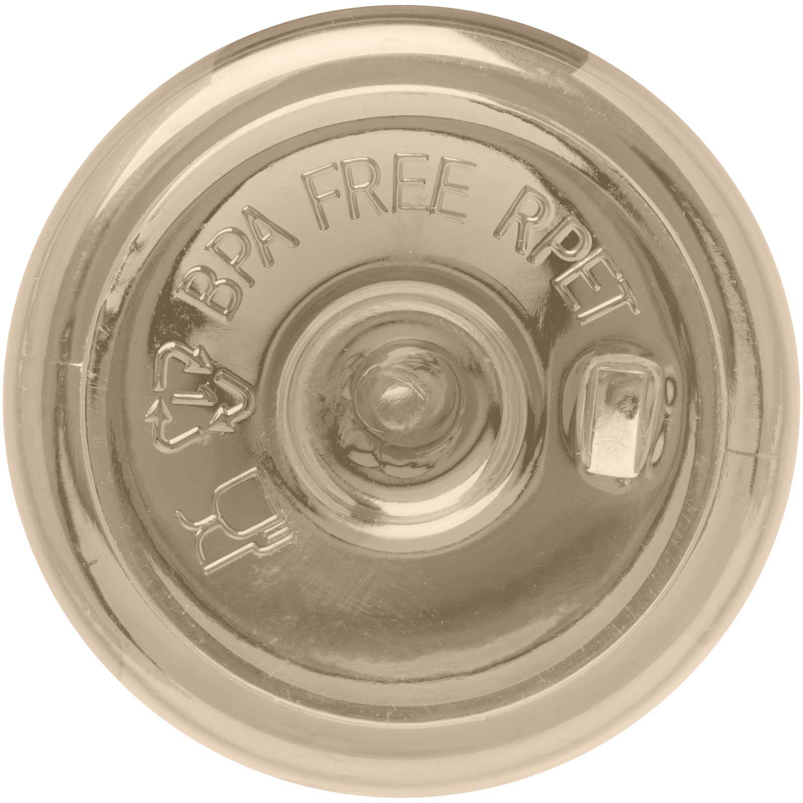 Sky  650 ml Sportflasche aus recyceltem Kunststoff oatmeal