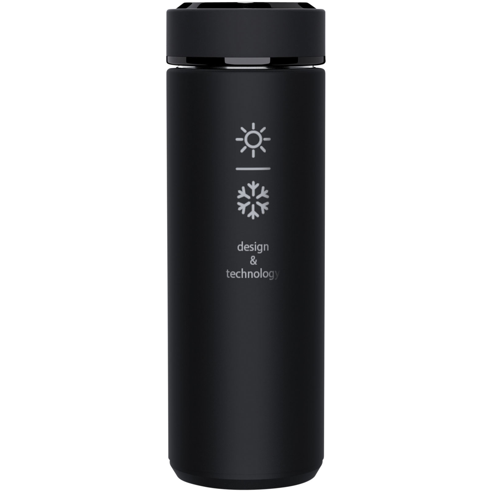 SCX.design D10 Smart Isolierflasche schwarz