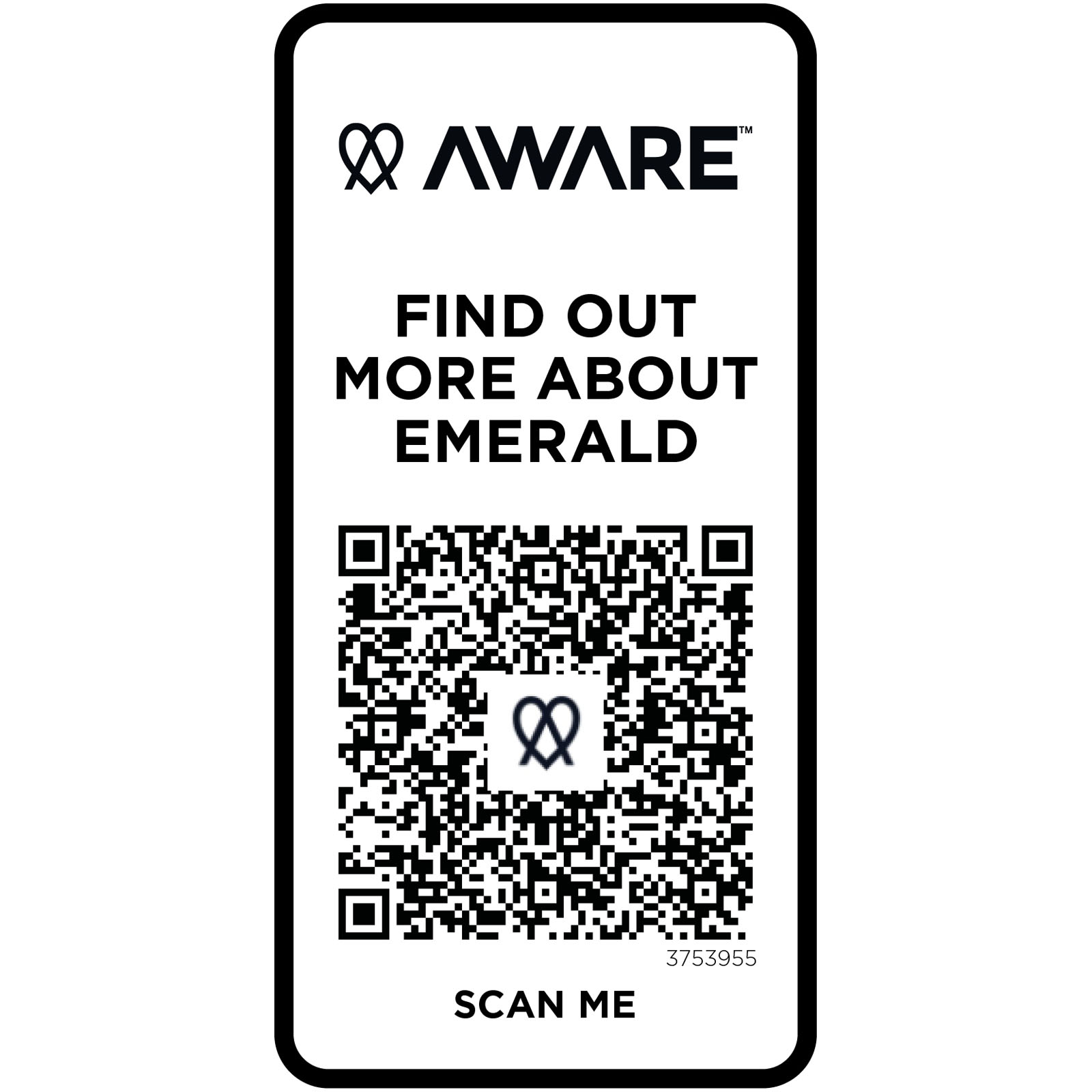 Emerald 200 g/m² Aware™ Polo Unisex aus recyceltem Material navy