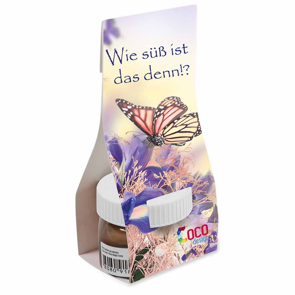 Nutella in Überreichverpackung - mit Digitaldruck