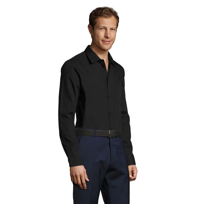 Popelinehemd Baltimore Fit