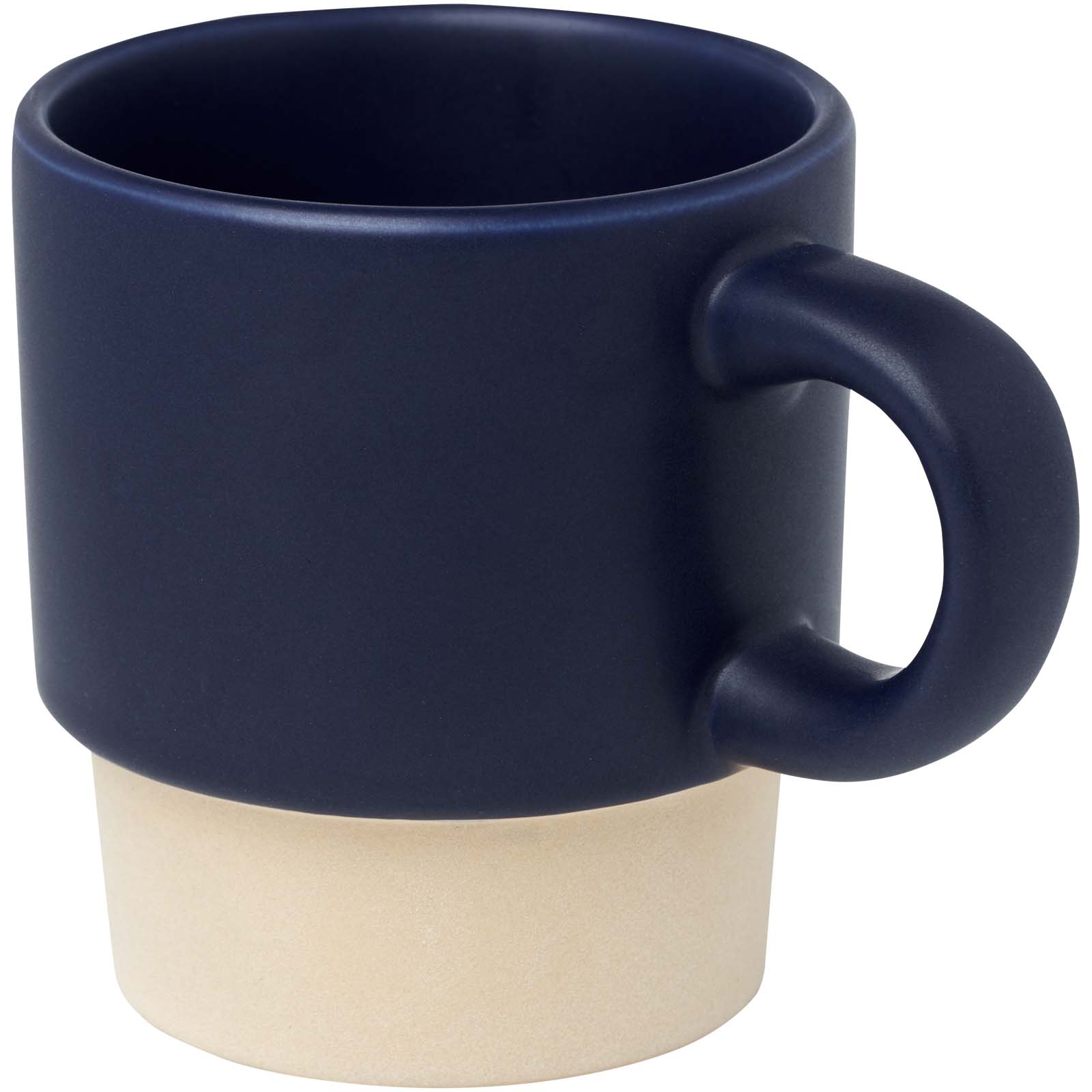Olympia 130 ml stapelbarer Expresso Becher mit Tonboden navy