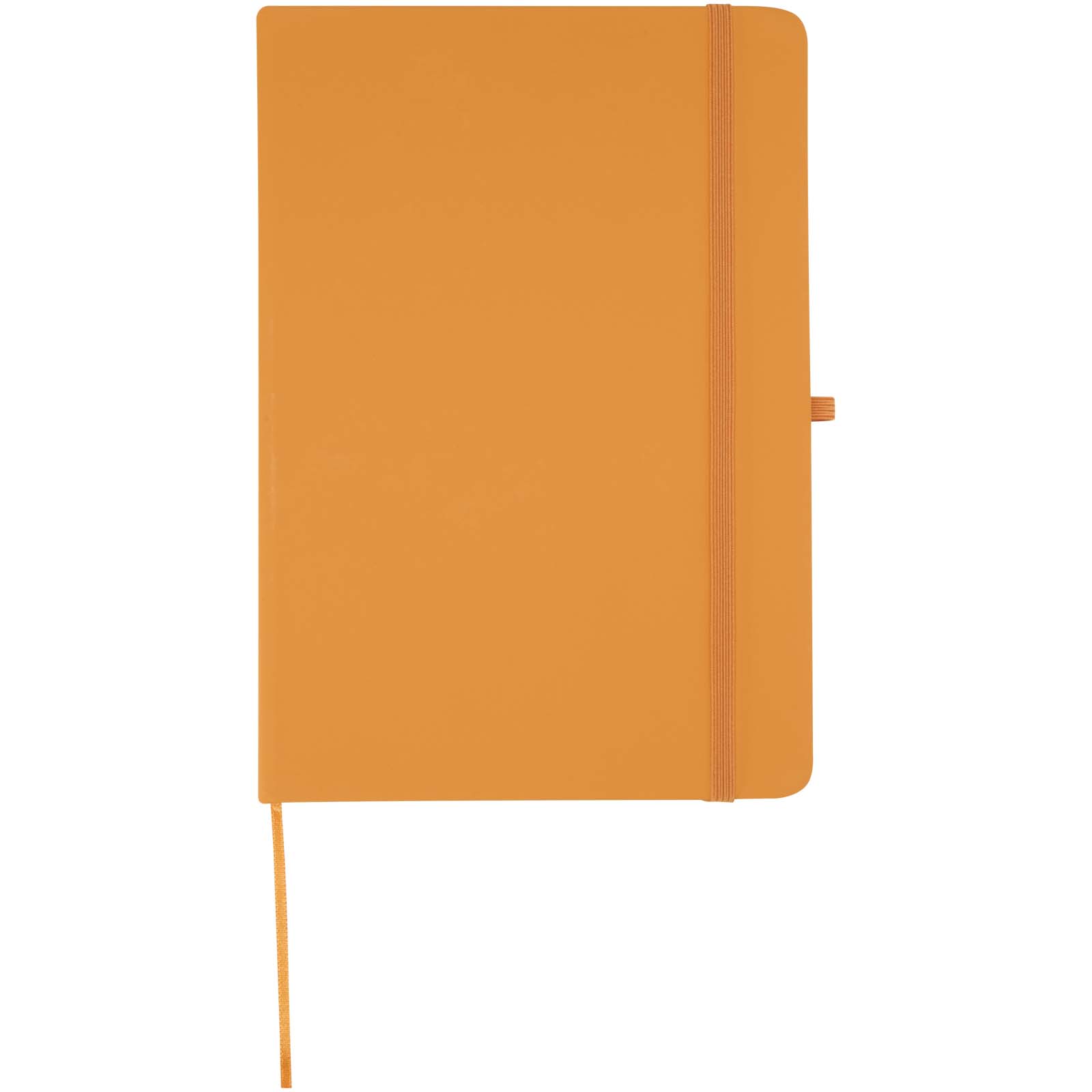 Spectrum Set A5 Hardcover Notizbuch aus Recyclingpapier und einem Kugelschreiber orange