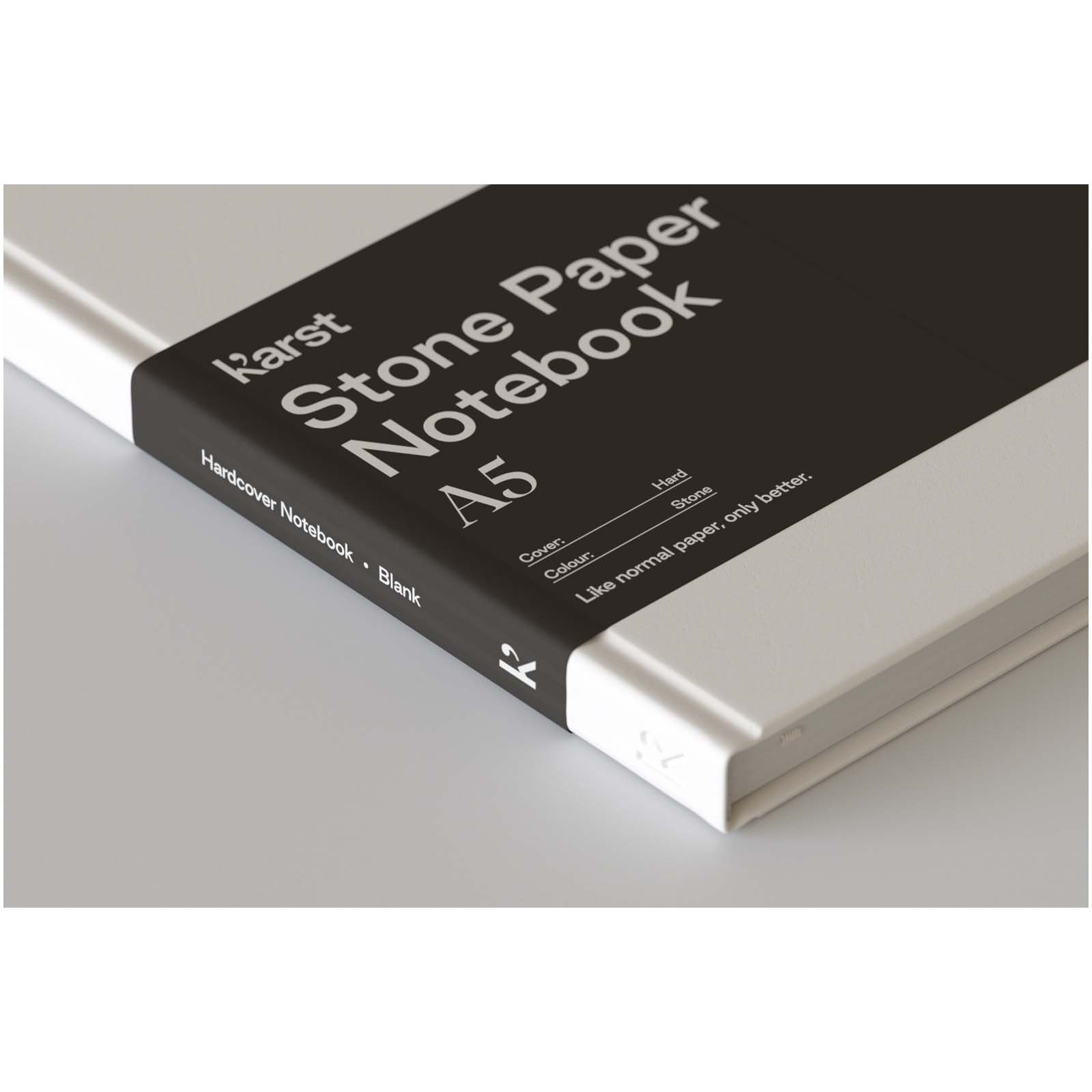 Karst® A5 Hardcover Notizbuch beige