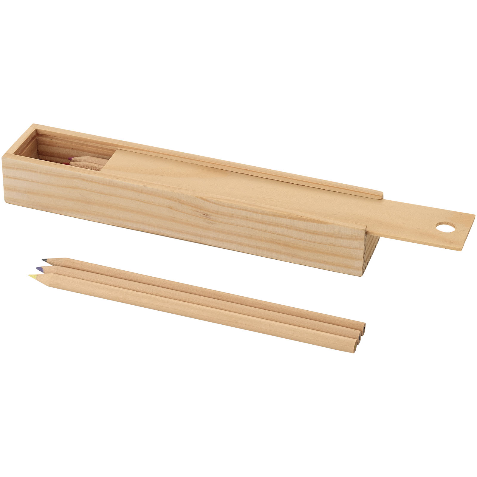 12 teiliges Buntstifteset natur