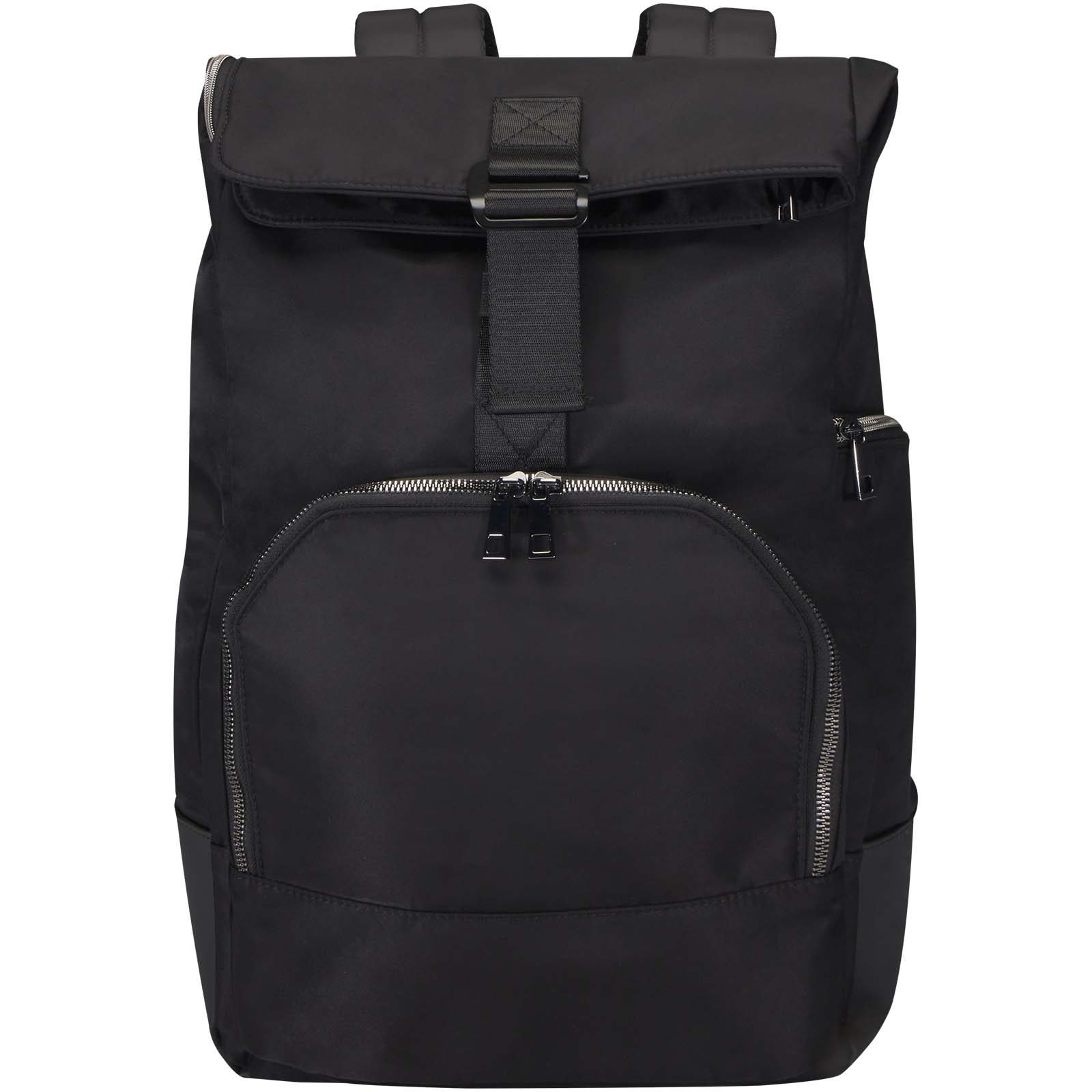 Rhine 15" Rolltop-Rucksack aus recyceltem GRS-Material 18 L schwarz